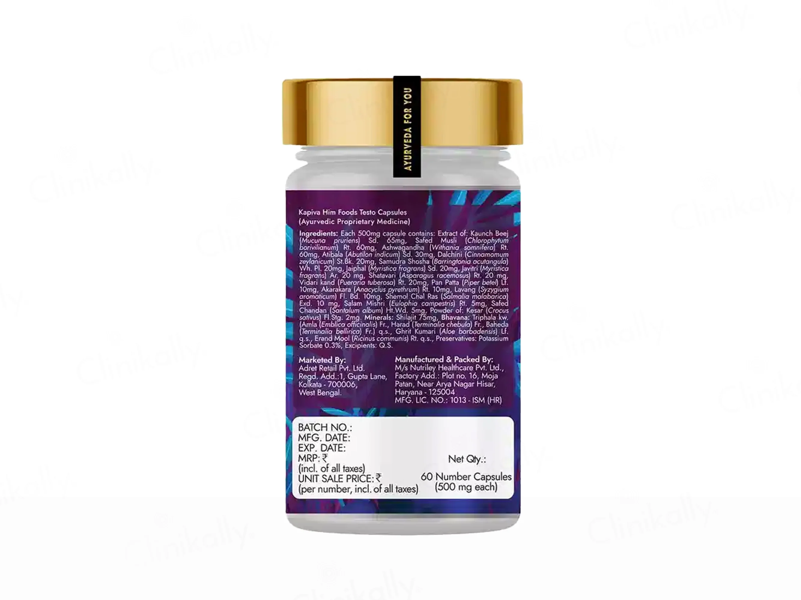Kapiva Testo Capsule - Image 3