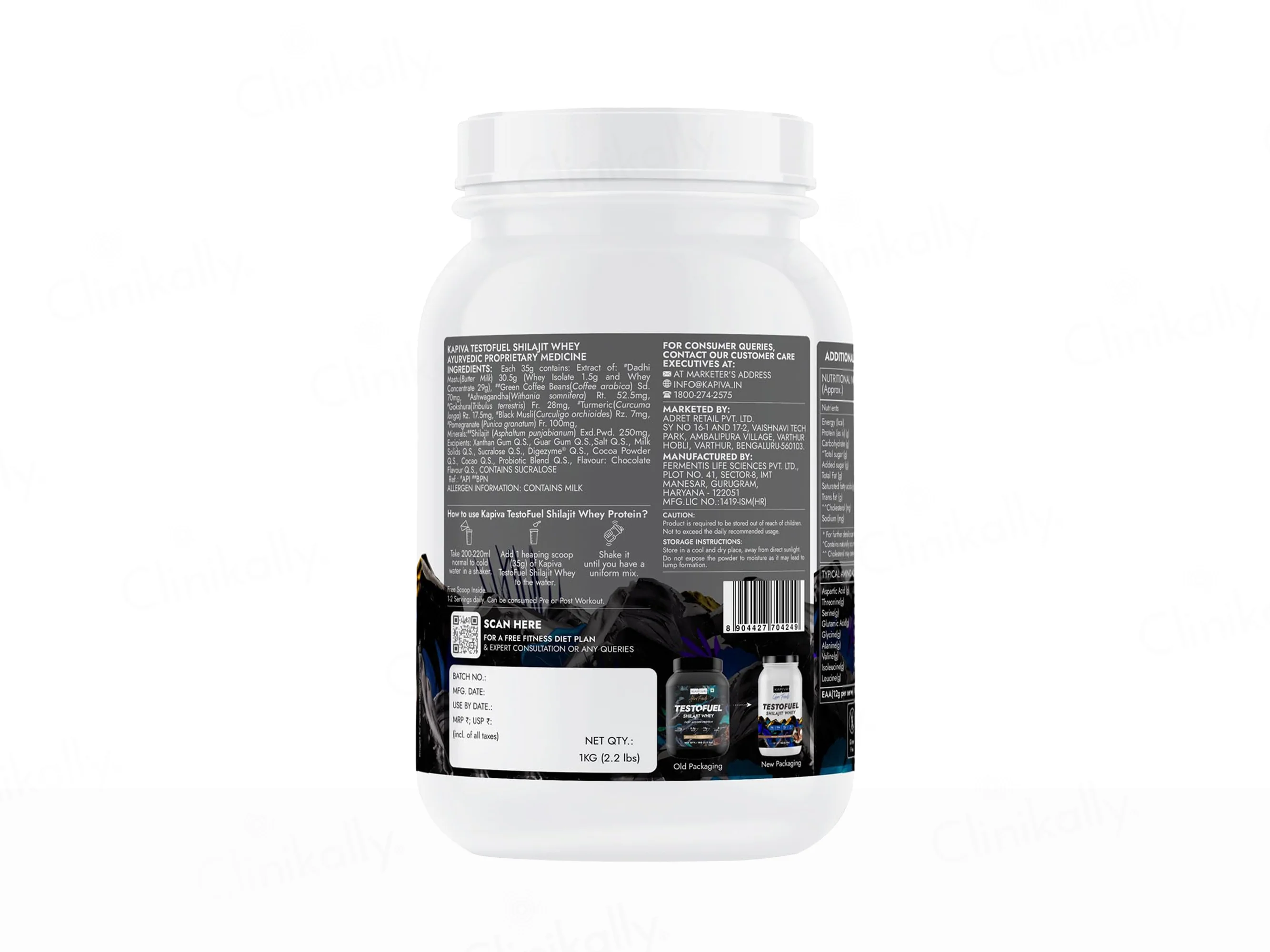 Kapiva Testofuel Shilajit Whey Protein Powder - Image 10