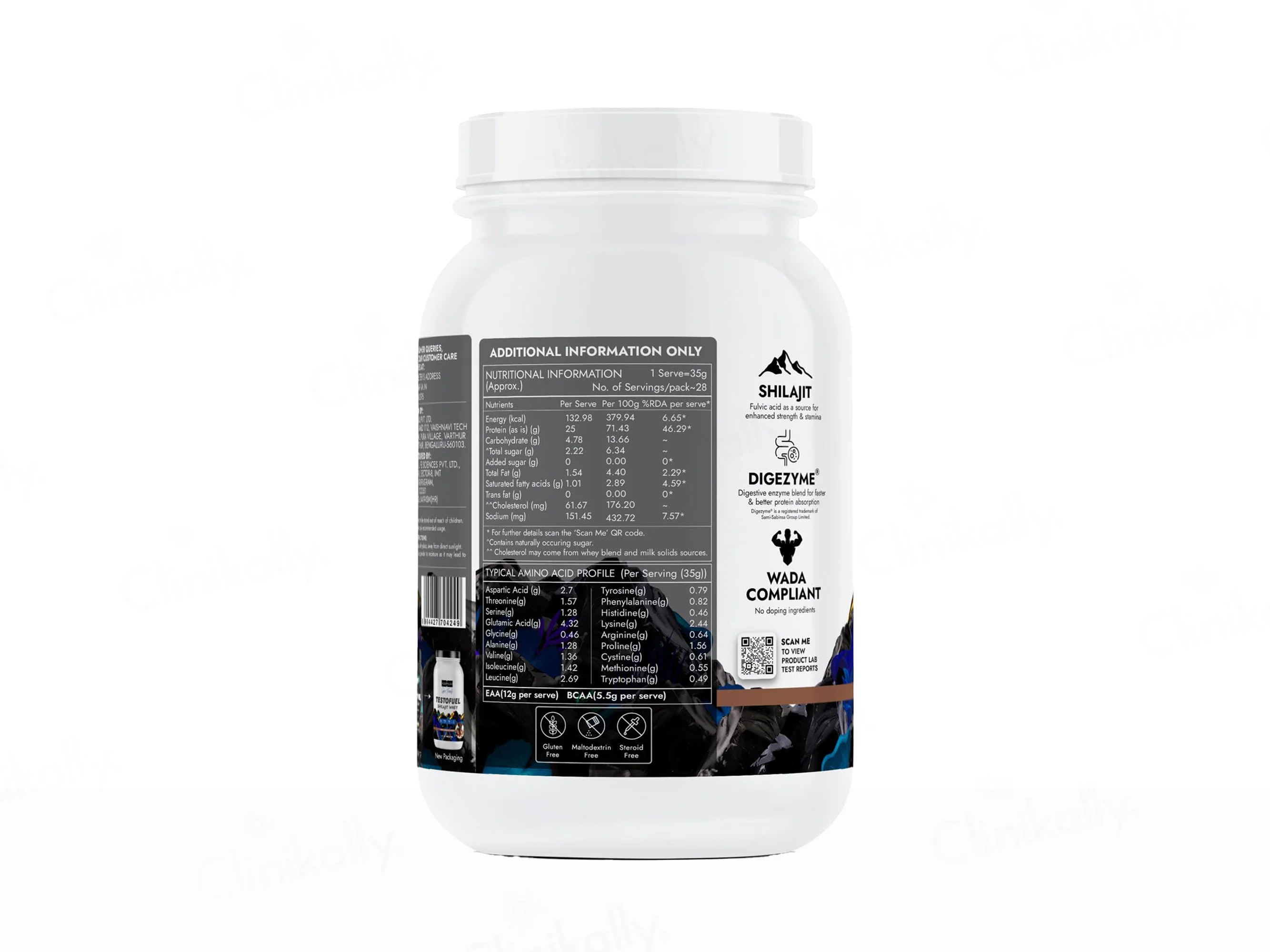 Kapiva Testofuel Shilajit Whey Protein Powder - Image 9
