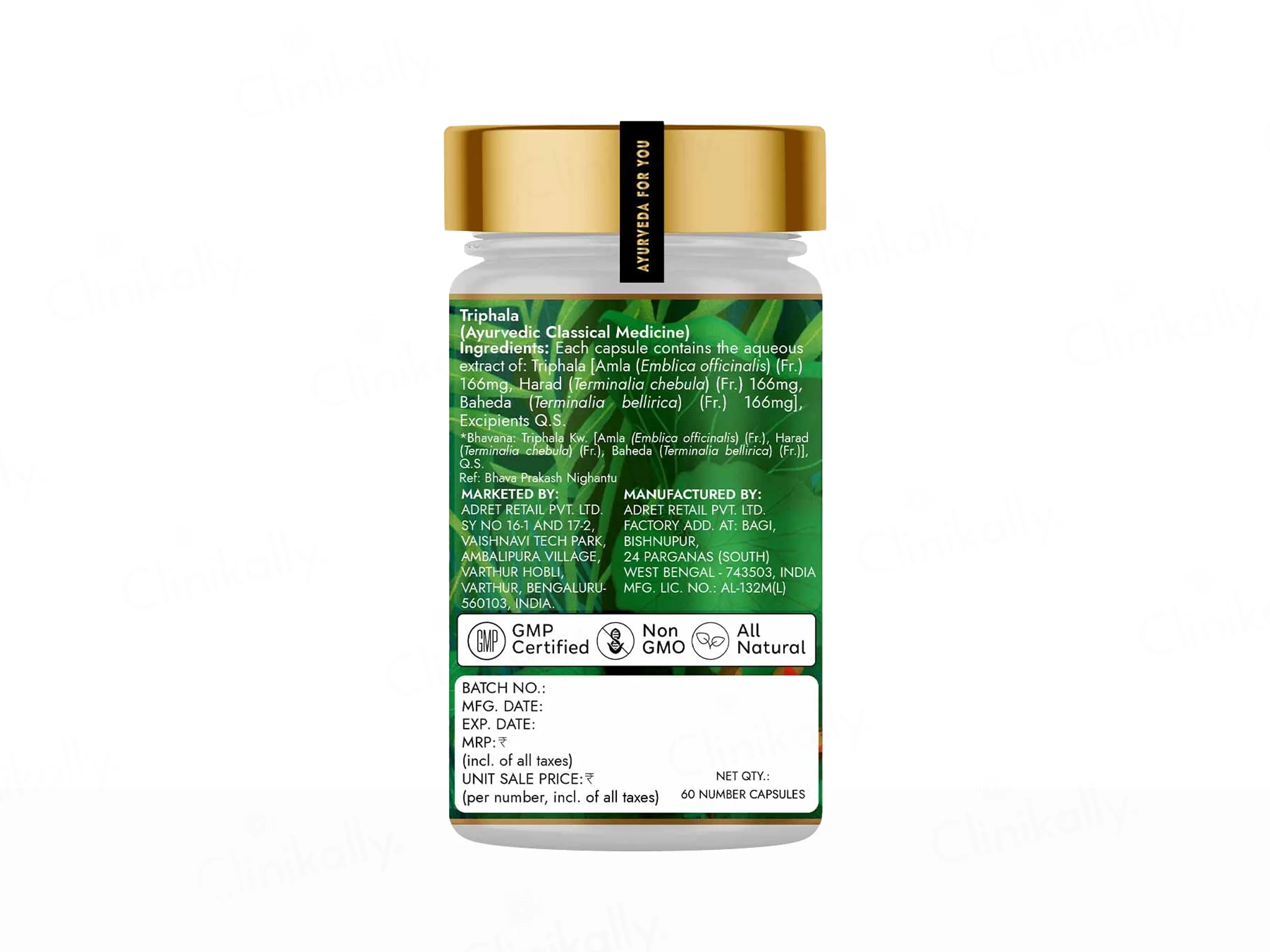 Kapiva Triphala Plus Capsule For Constipation - Image 8