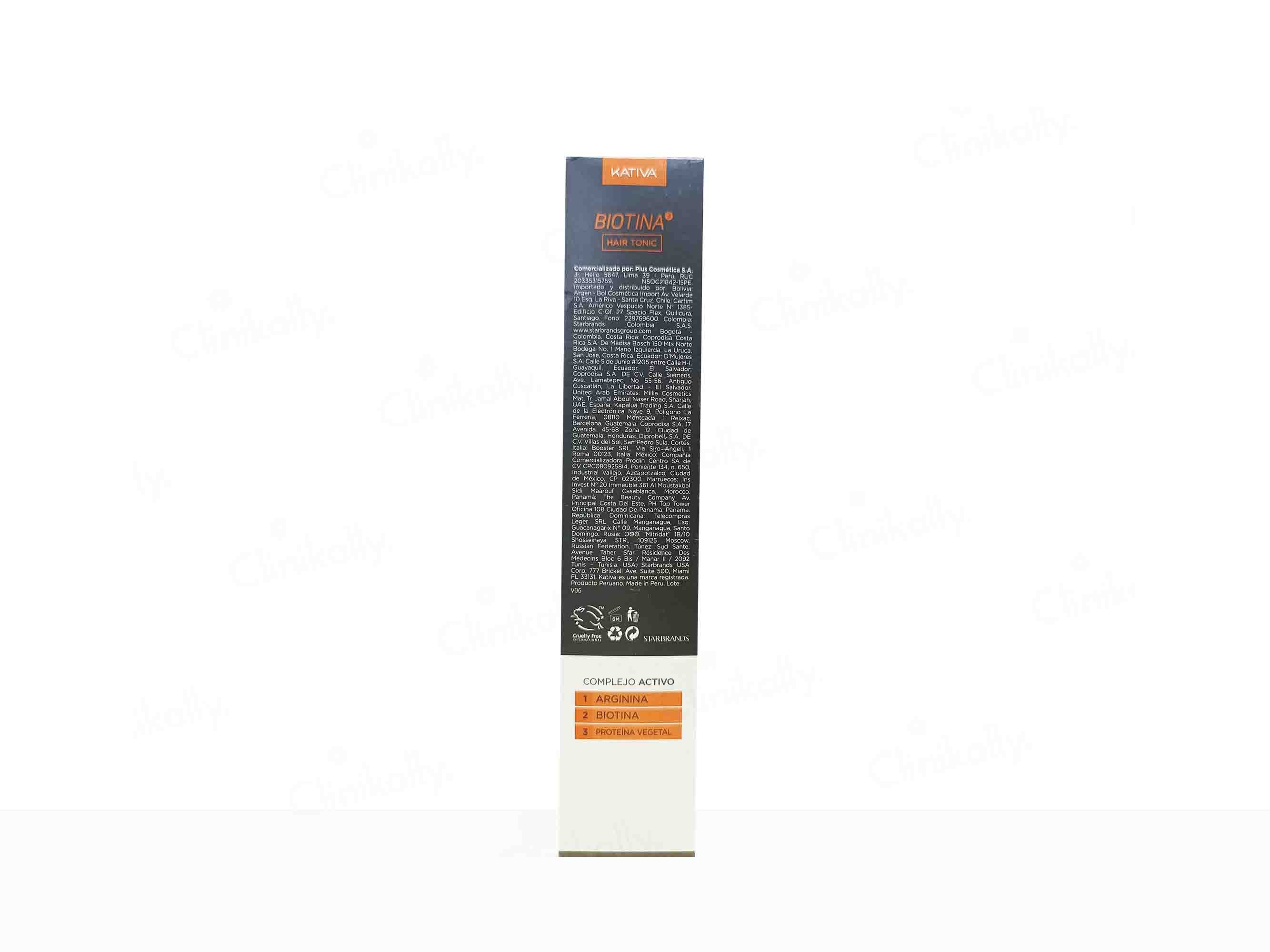 Kativa Biotina Hair Loss Control Tonic - Image 5