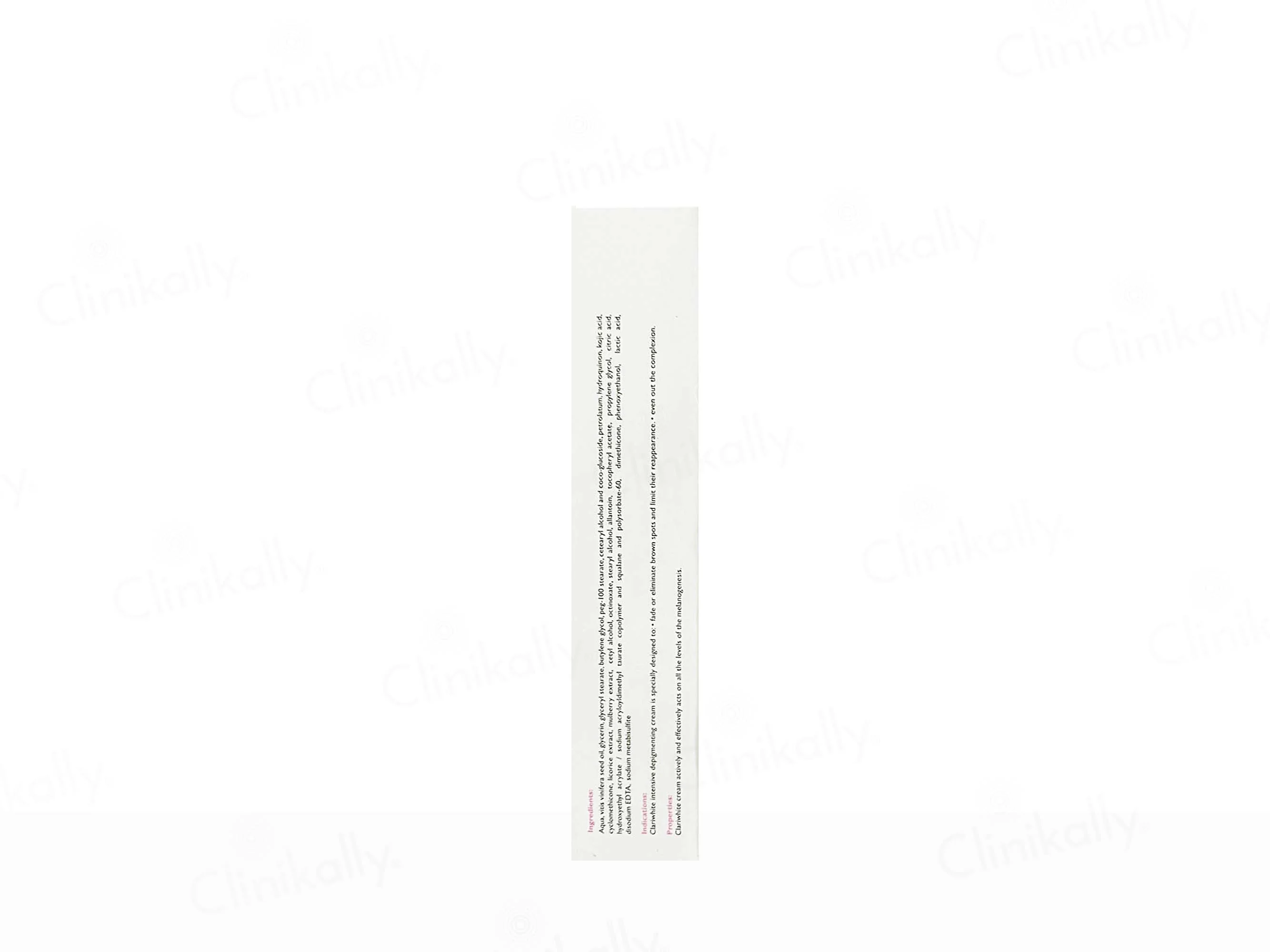 Kemiq Clariwhite Intensive Depigmenting Cream - Image 2