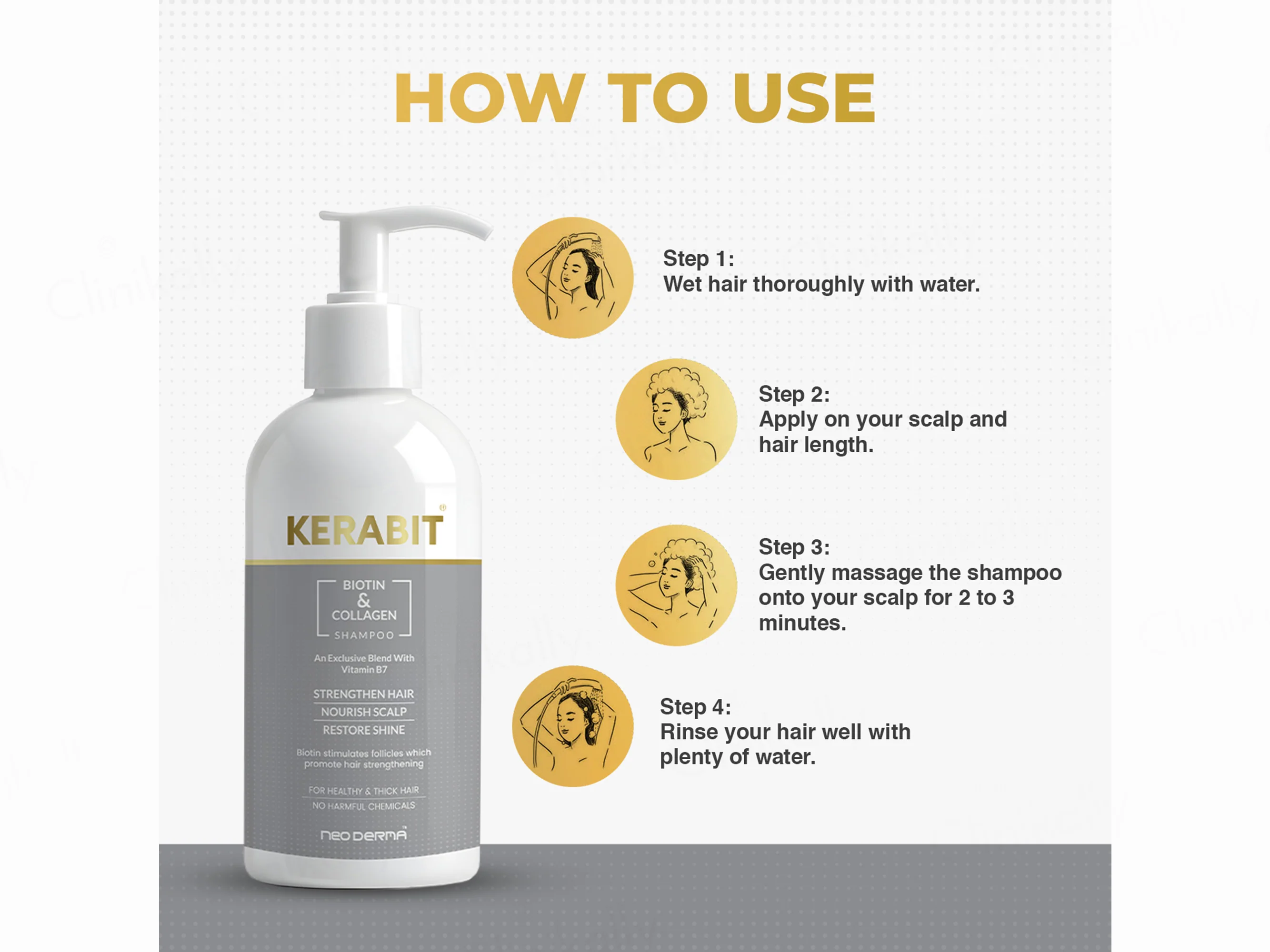 Kerabit Biotin & Collagen Shampoo - Image 5