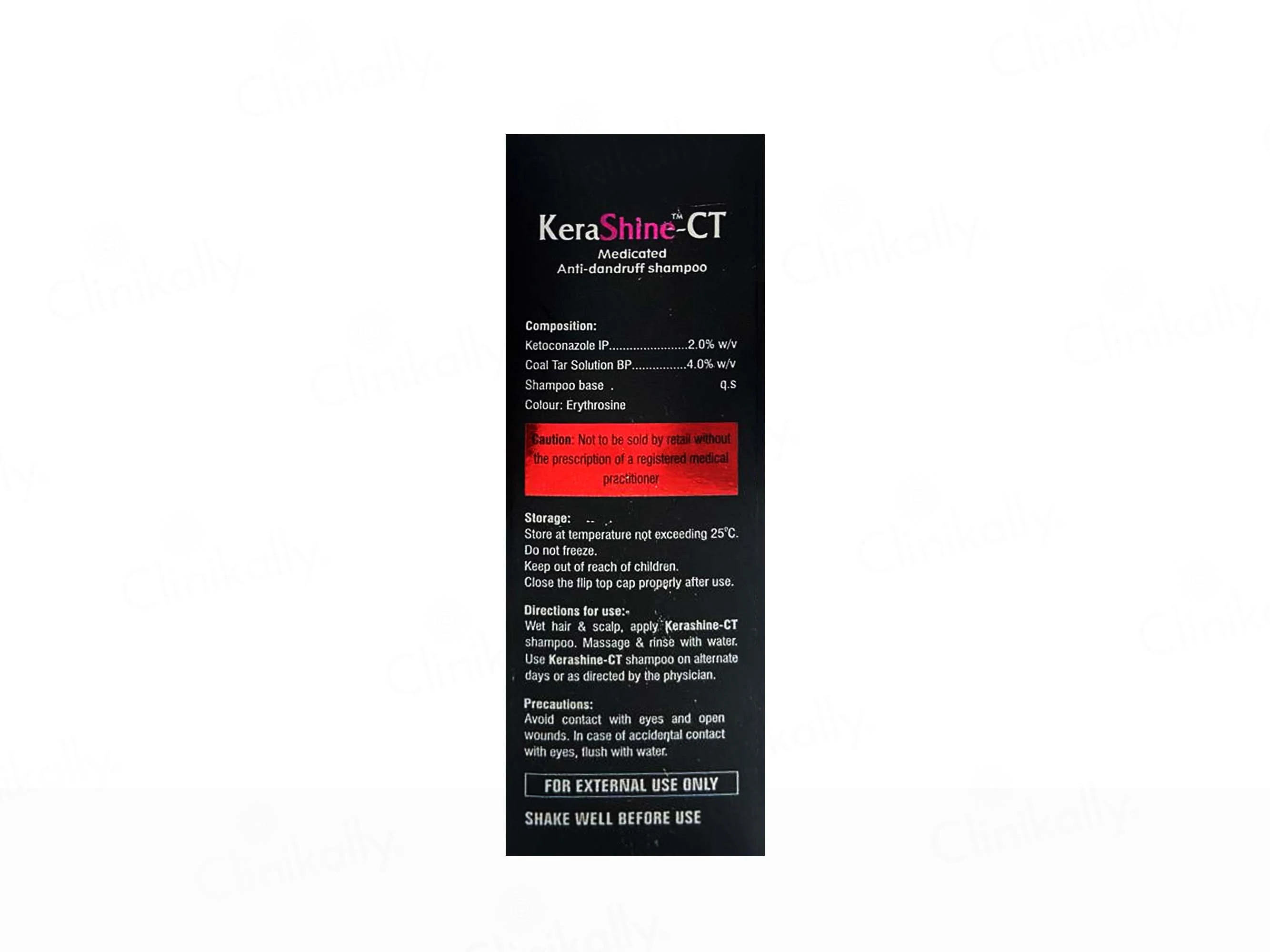 Kerashine-CT Medicated Anti-Dandruff Shampoo - Image 3
