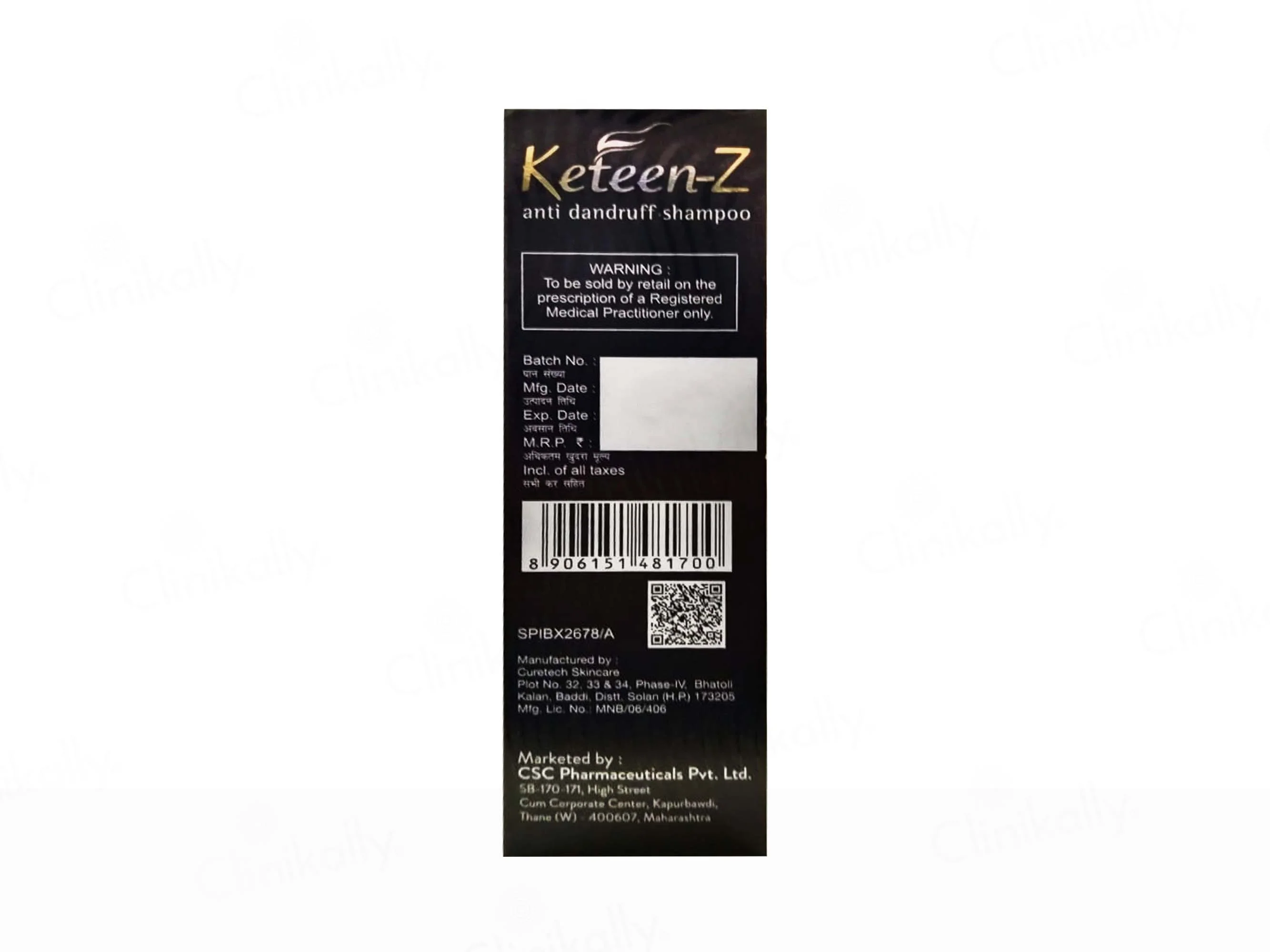 Keteen-Z Anti Dandruff Shampoo Enriched With Conditioner - Image 2