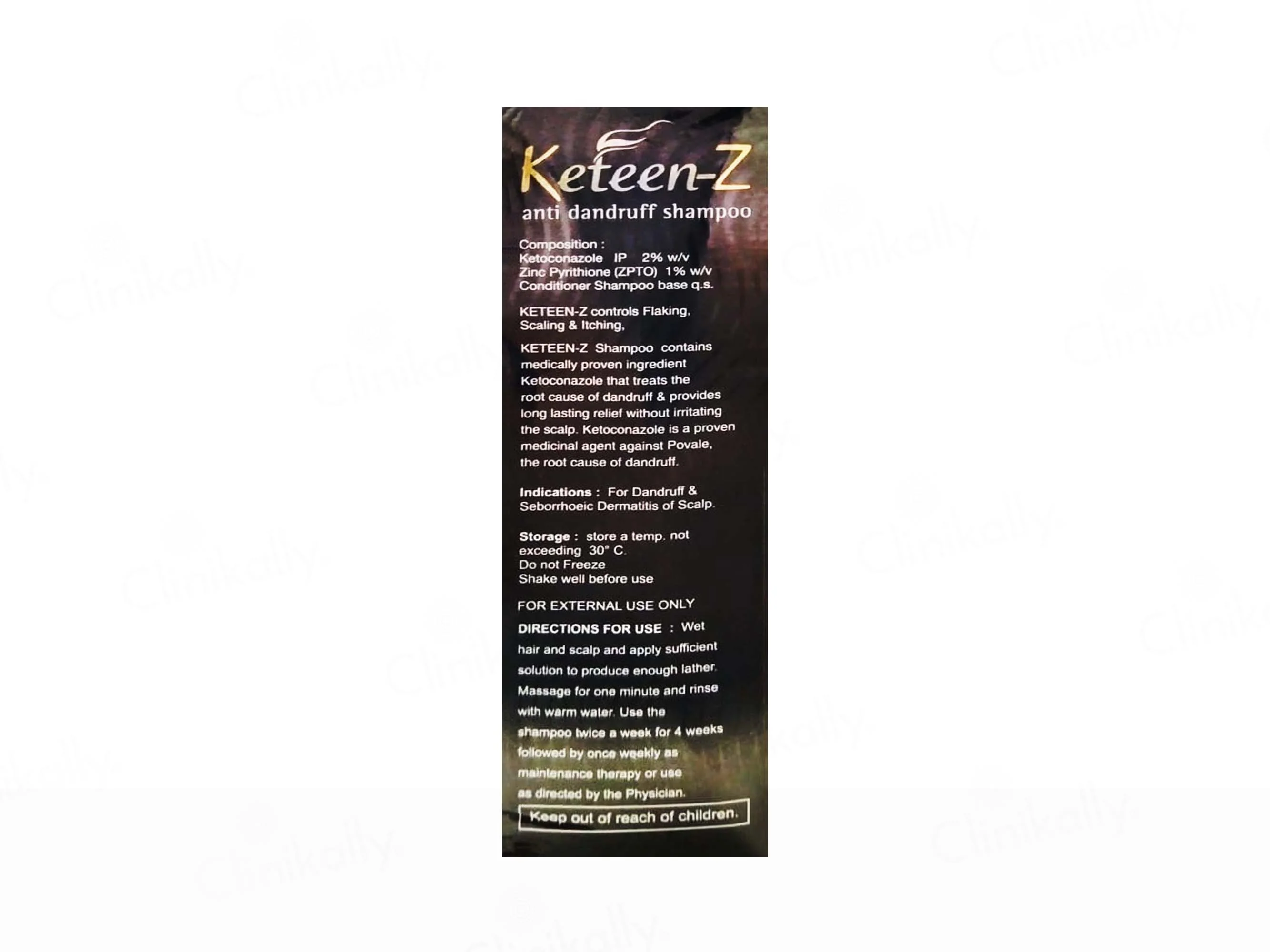 Keteen-Z Anti Dandruff Shampoo Enriched With Conditioner - Image 3
