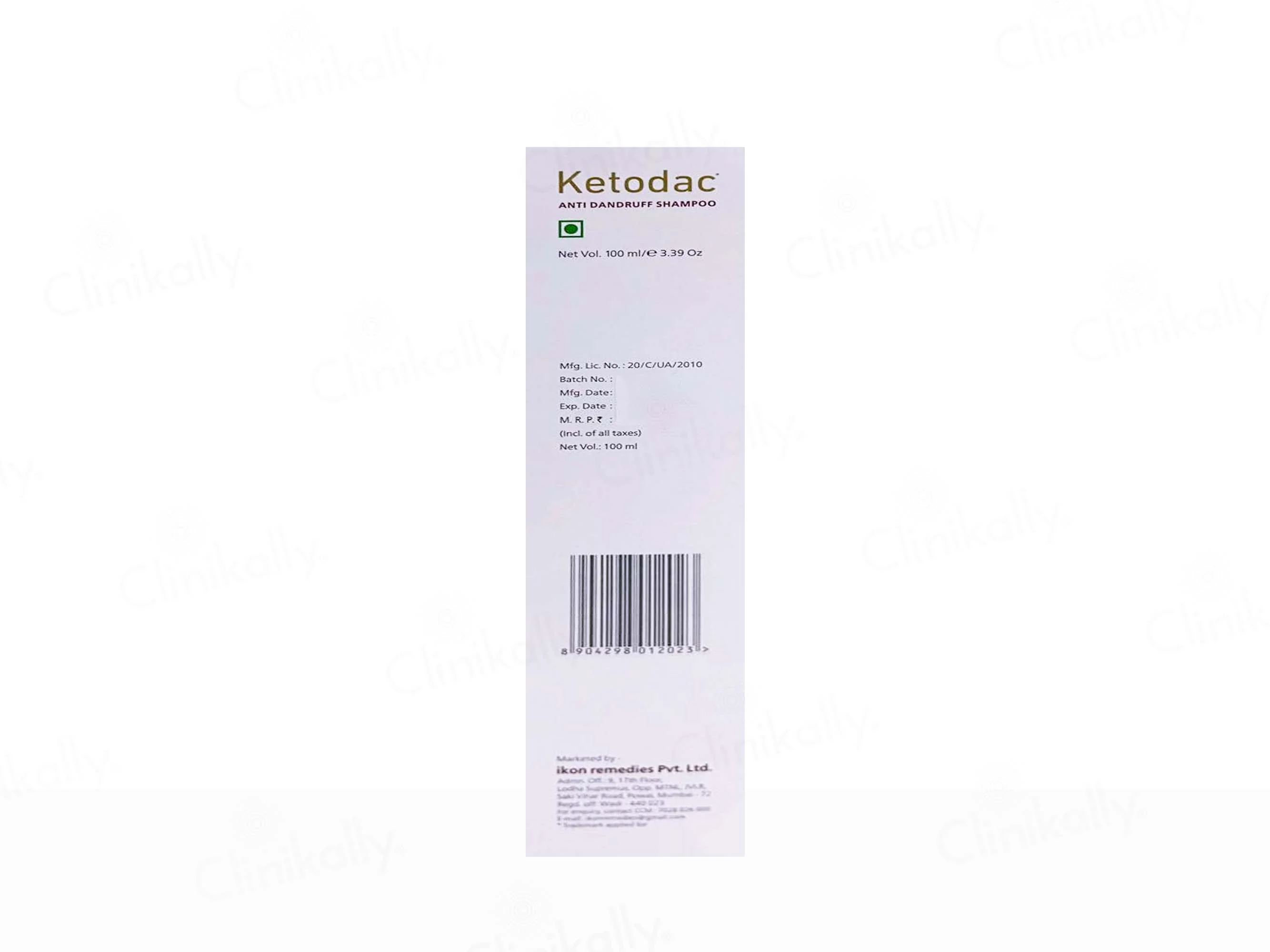 Ketodac Anti Dandruff Shampoo - Image 3