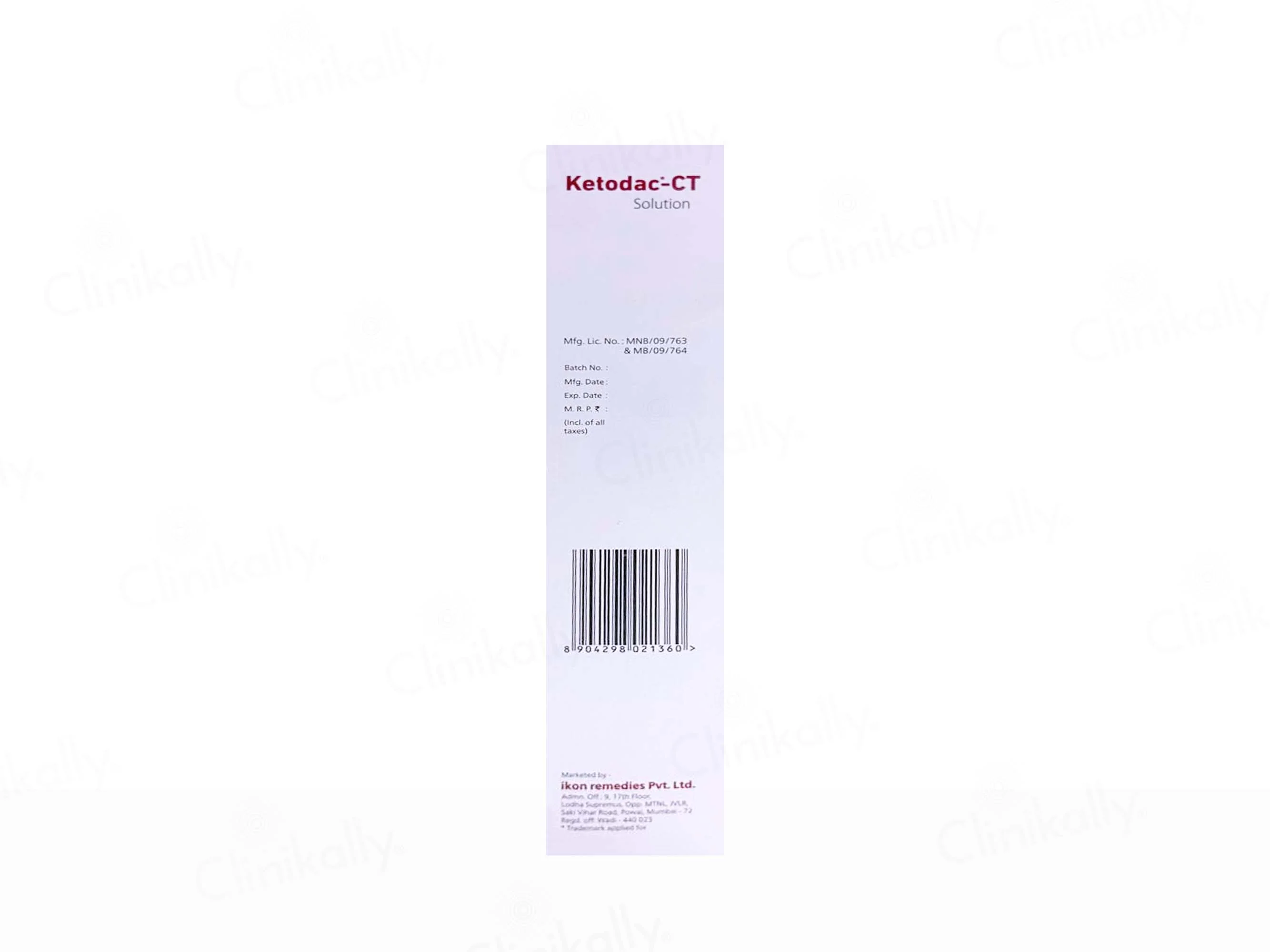 Ketodac-CT Anti Dandruff & Anti-Fungal Solution - Image 3