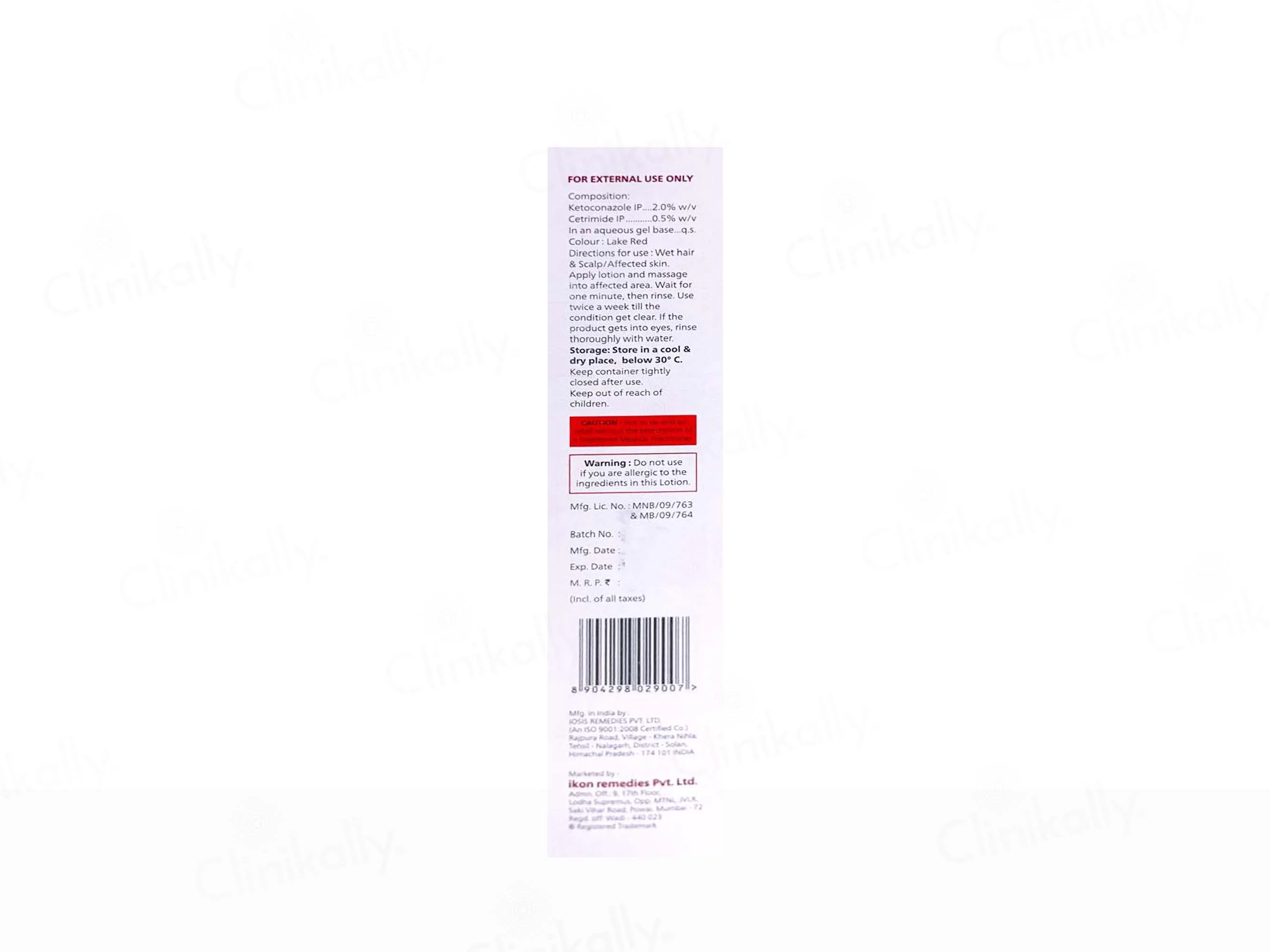 Ketodac Plus Anti Dandruff & Anti-Fungal Lotion - Image 2