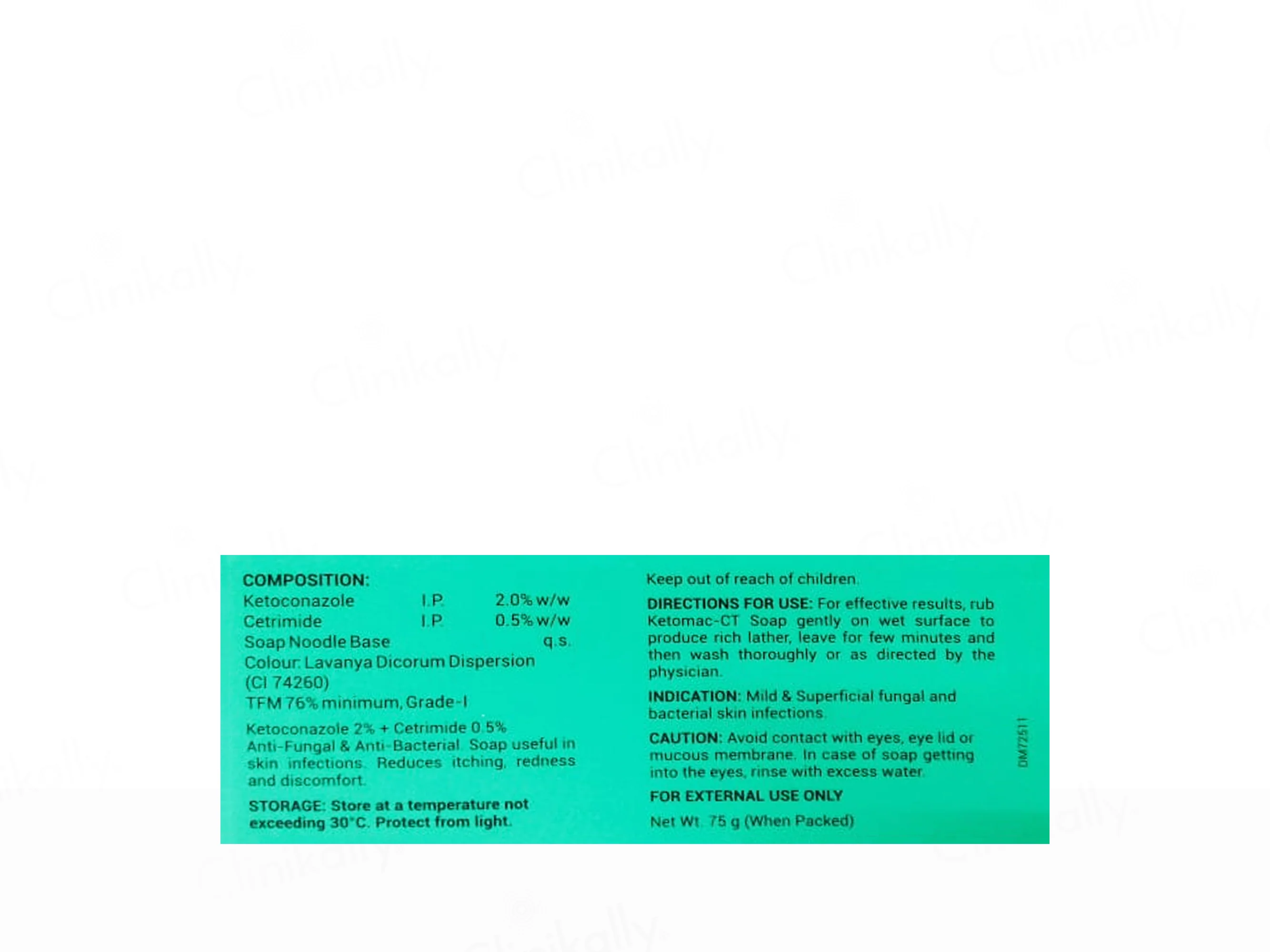 Ketomac-CT Anti-Fungal & Anti-Bacterial Medicated Soap - Image 3