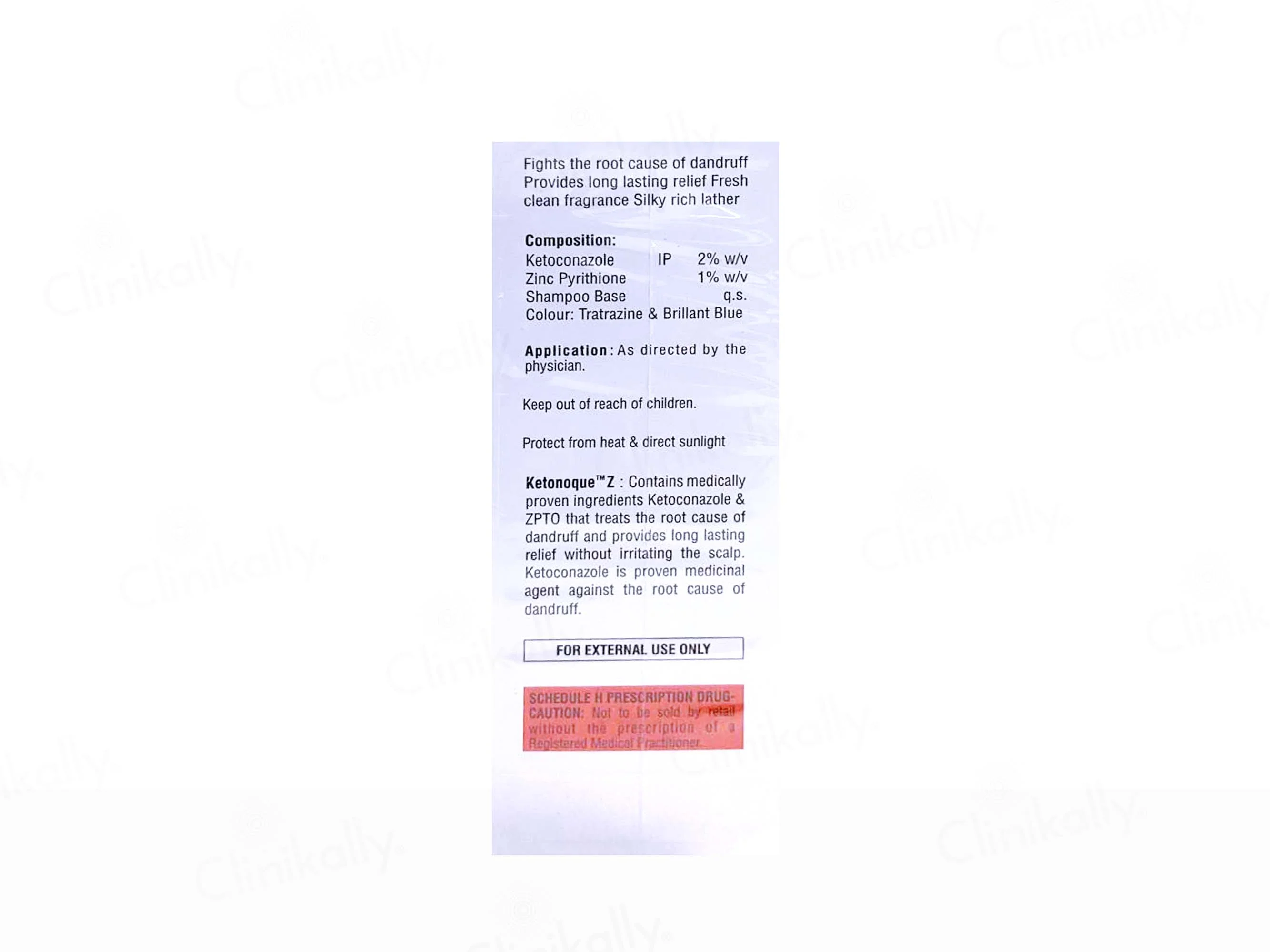 Ketonoque Z Shampoo - Image 2