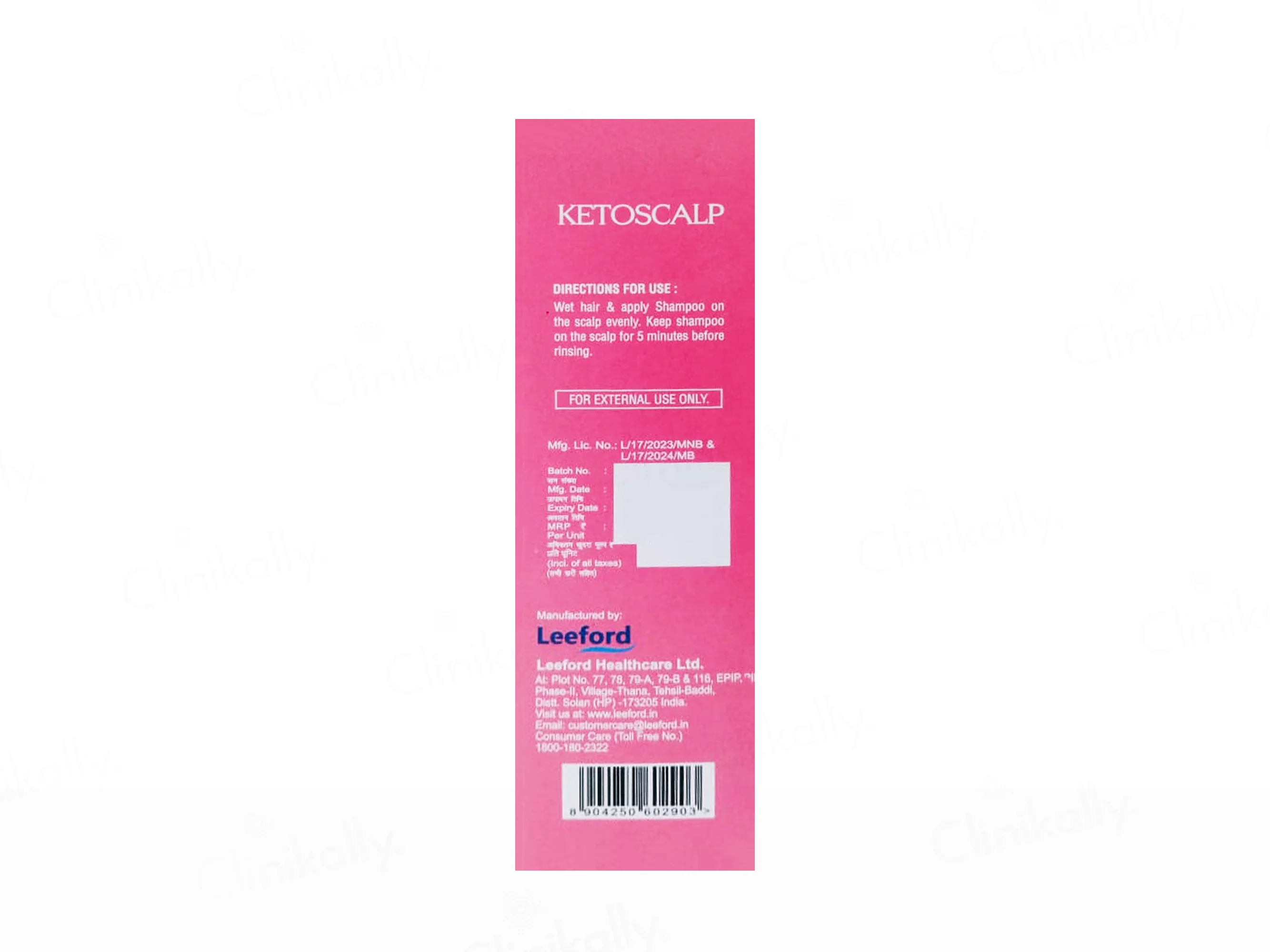 Ketoscalp Anti-Dandruff Shampoo + Hair Conditioner - Image 3