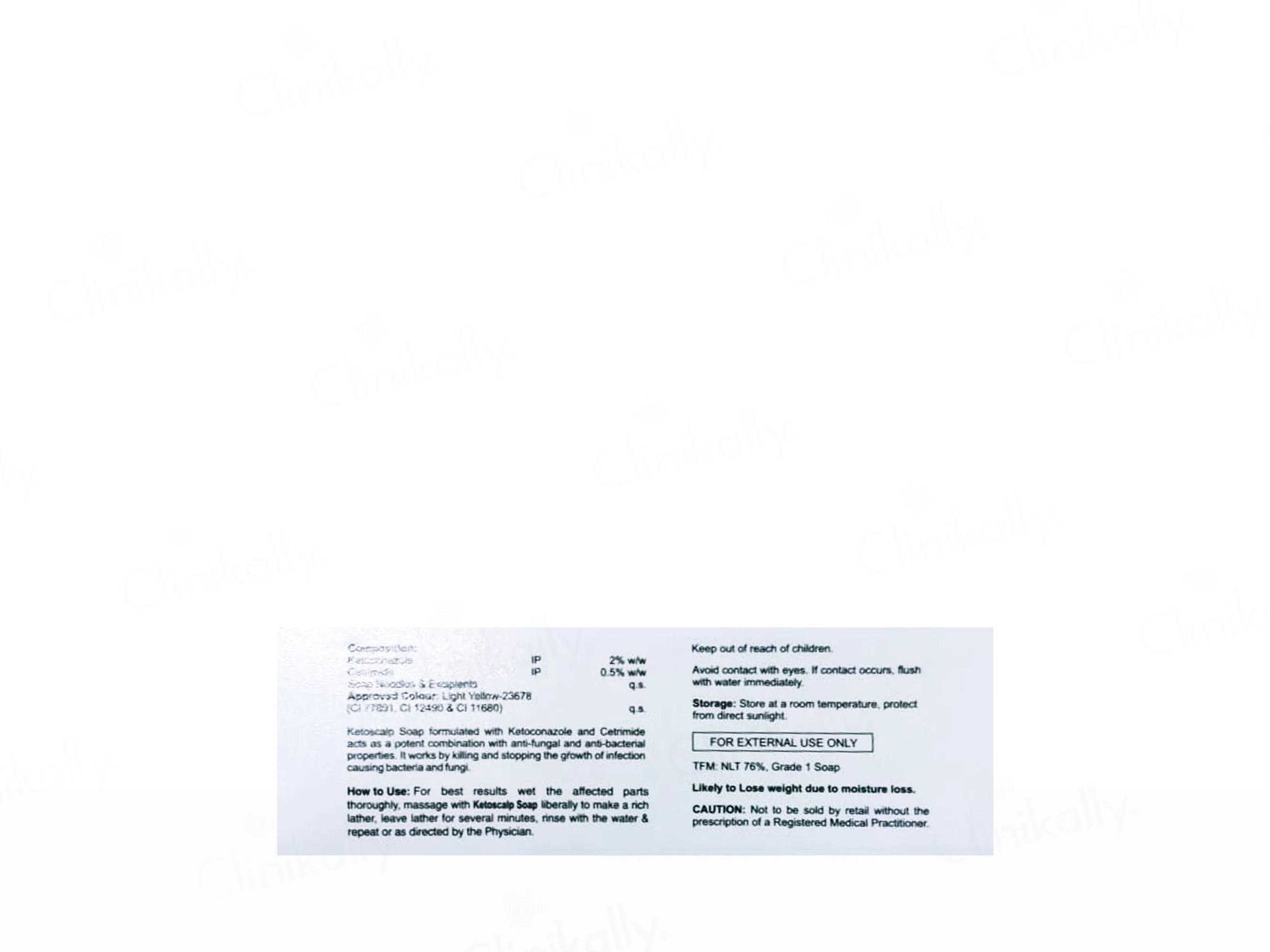 Ketoscalp Anti Fungal Medicated Soap - Image 3