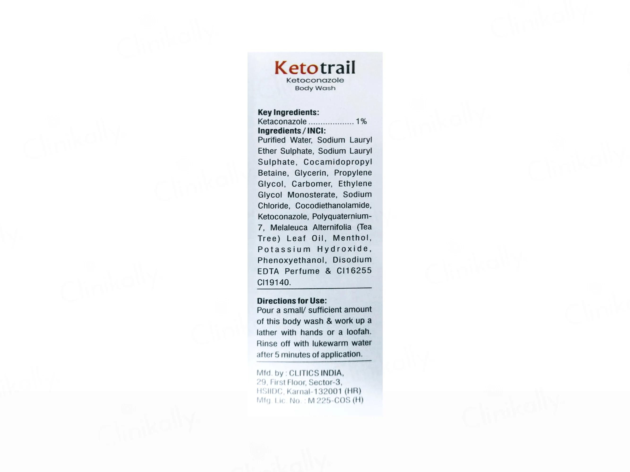 Ketotrail Ketoconazole Body Wash - Image 2