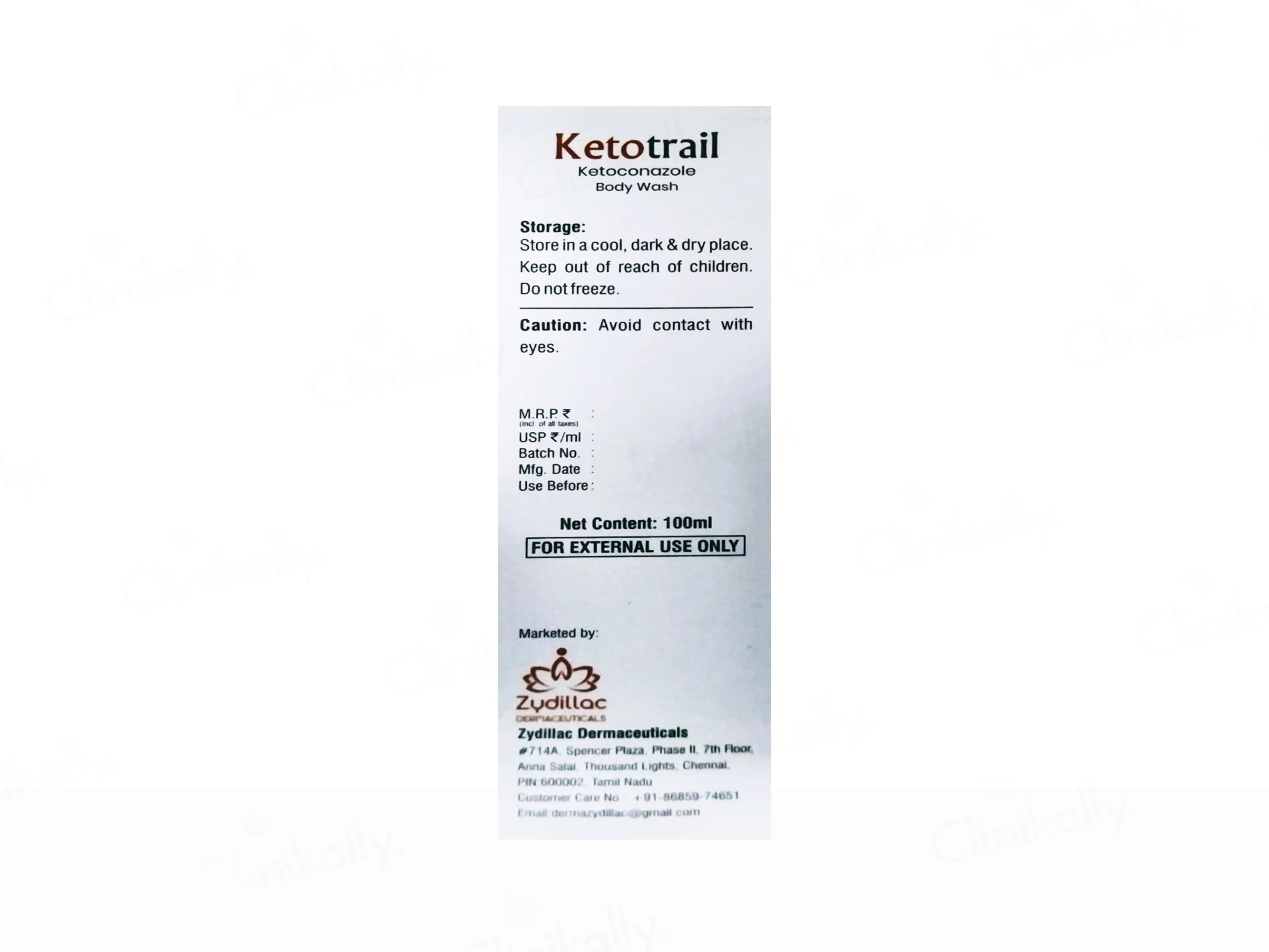Ketotrail Ketoconazole Body Wash - Image 3