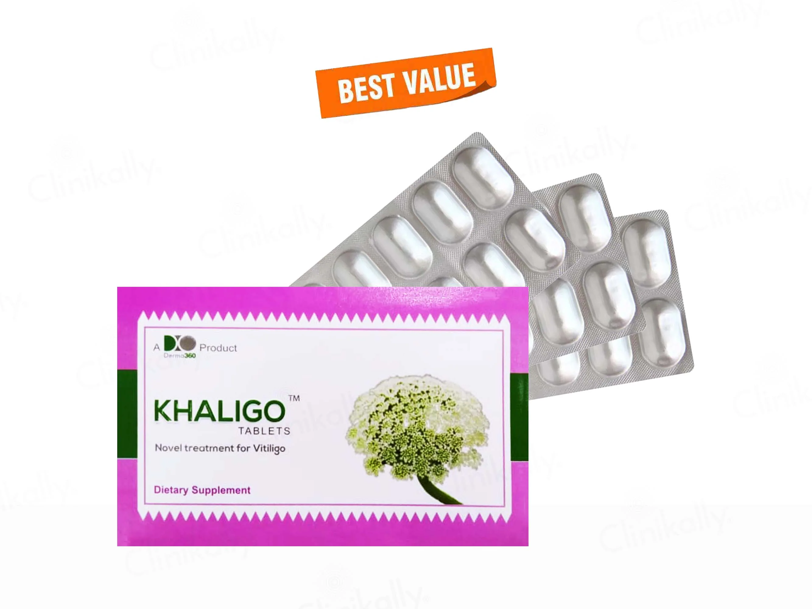 Khaligo Dietary Supplement Tablet For Vitiligo - Image 4