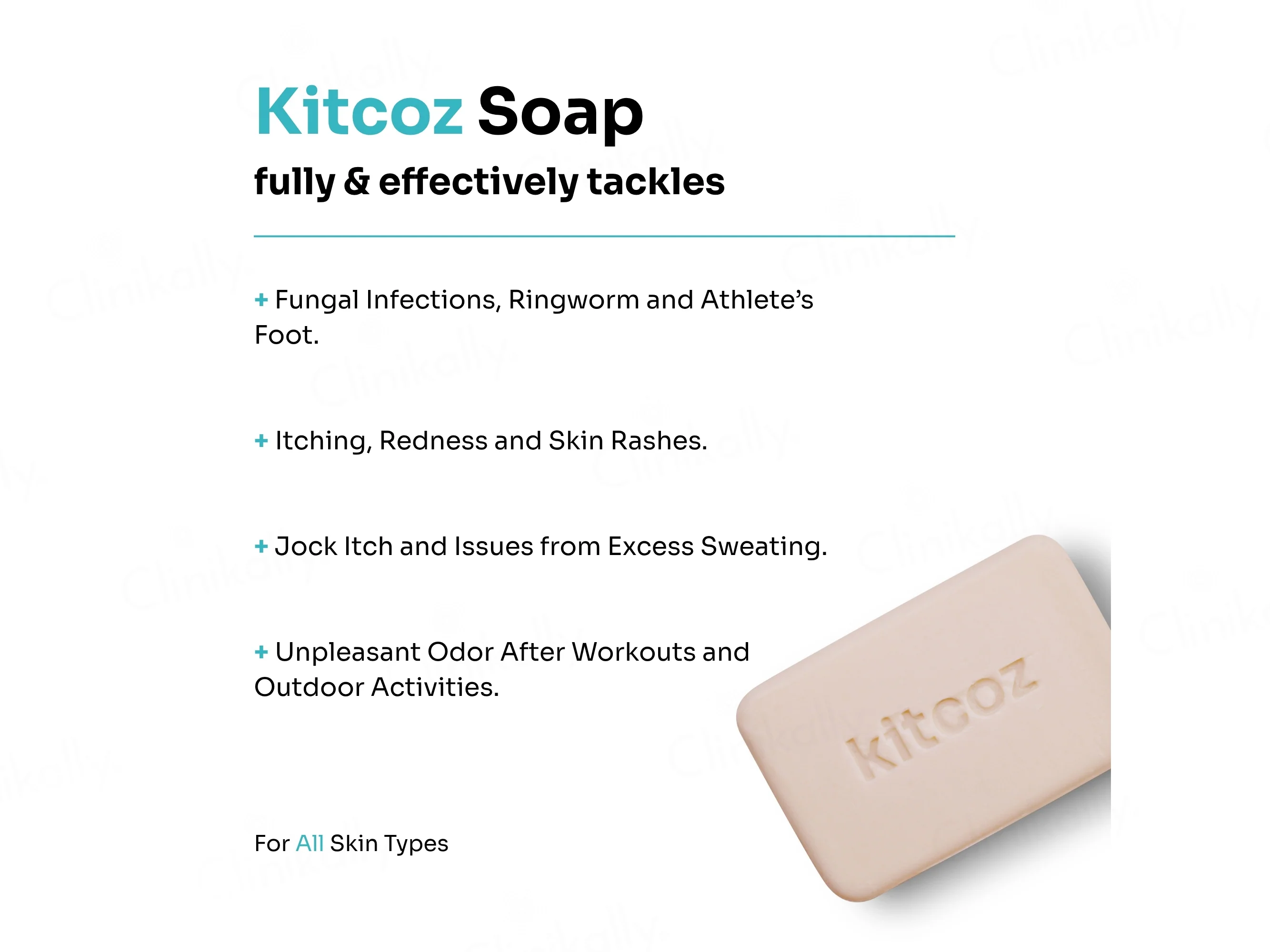 Kitcoz Anti Fungal & Anti Bacterial Soap - Image 2