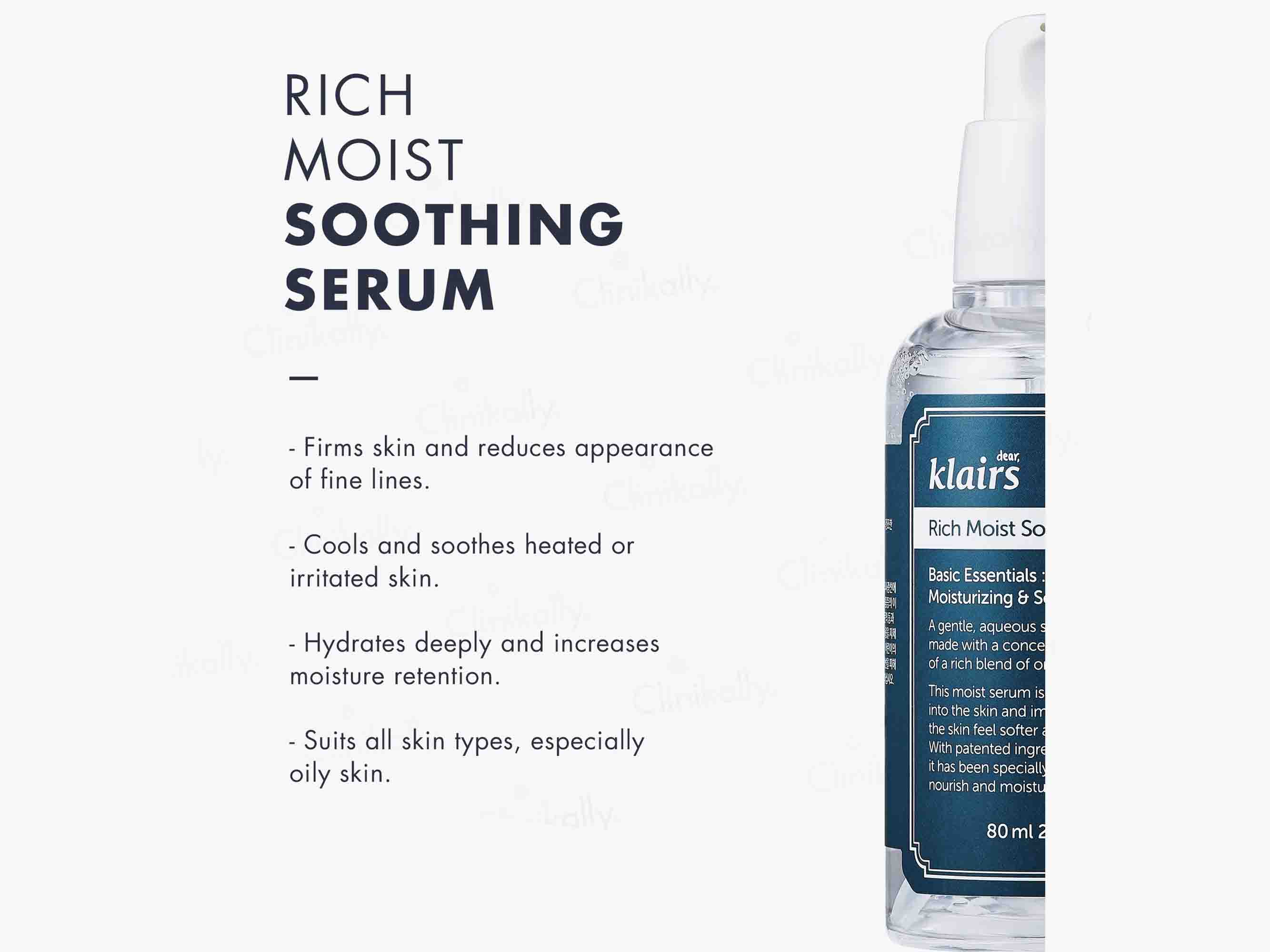 Klairs Rich Moist Soothing Serum - Image 4