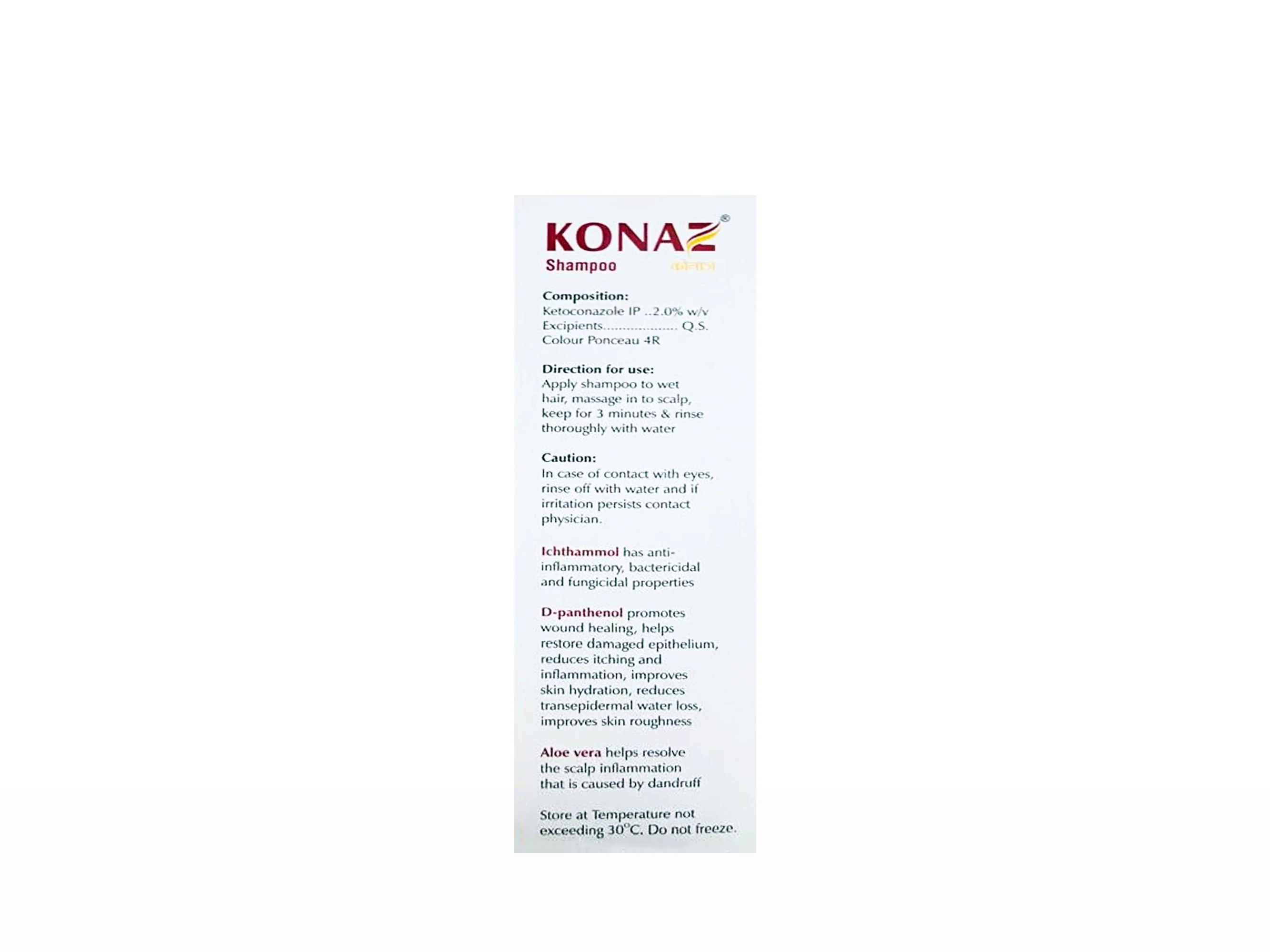 Konaz Anti-Dandruff Shampoo - Image 2