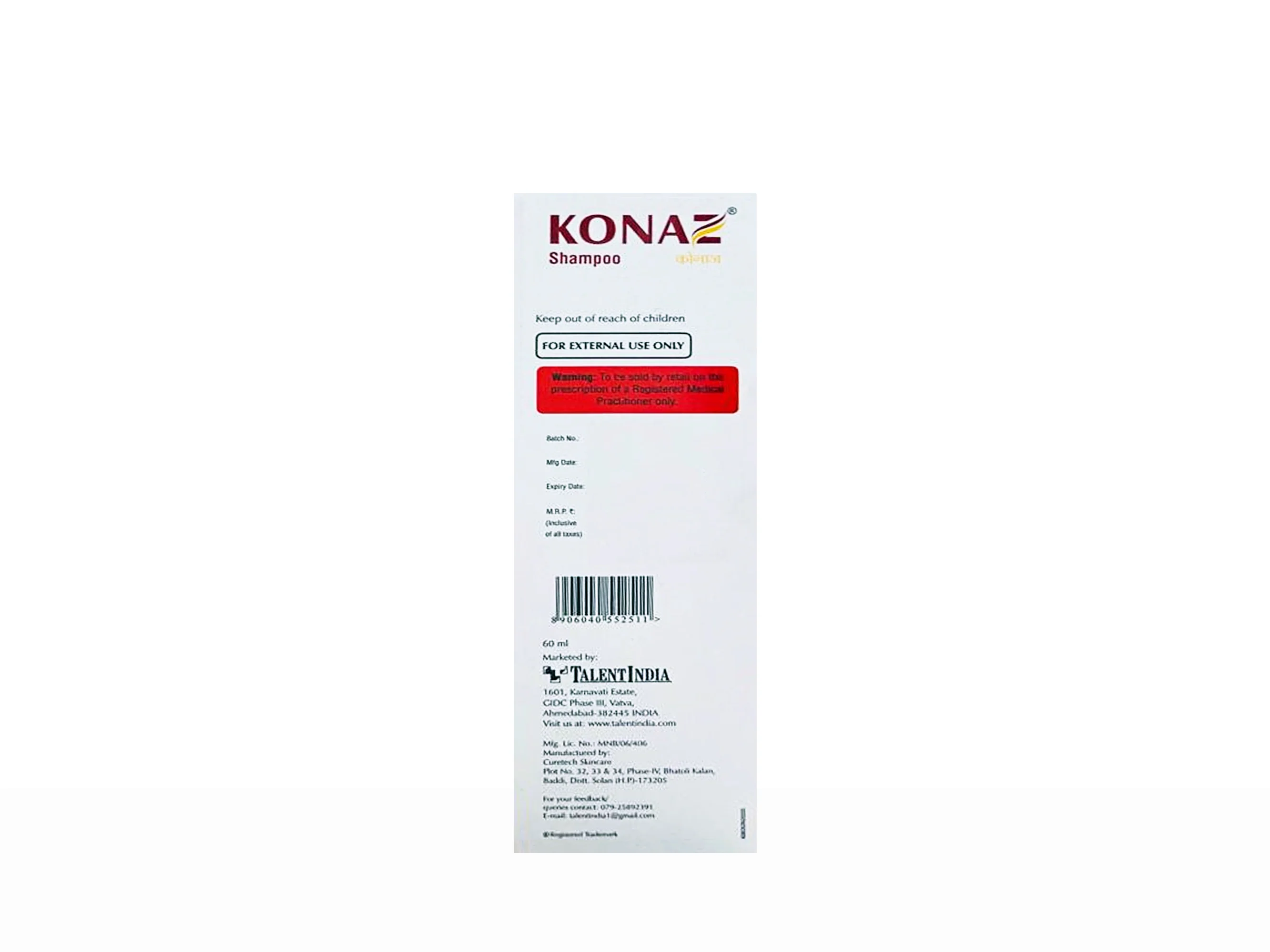 Konaz Anti-Dandruff Shampoo - Image 3