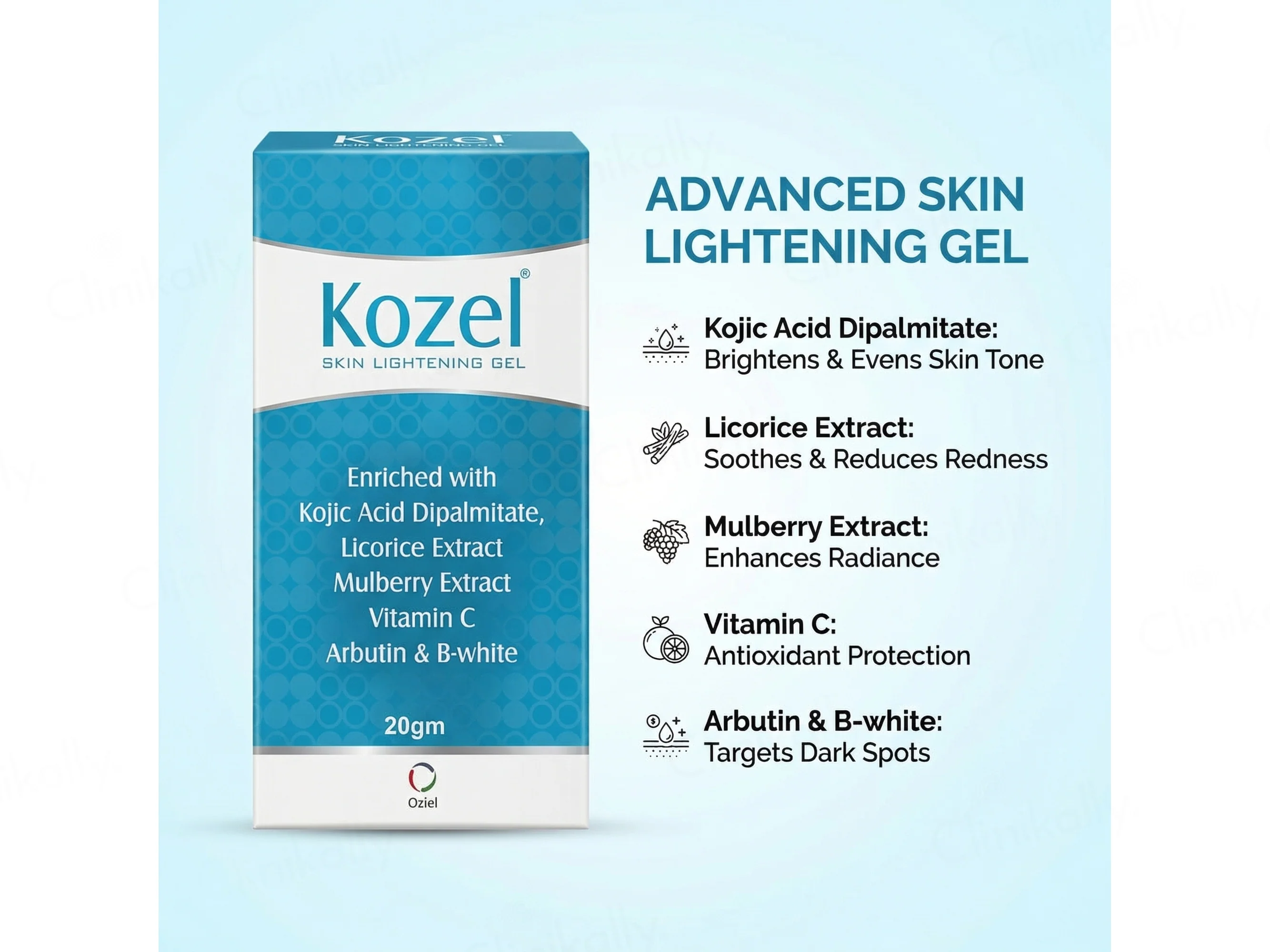 Kozel Skin Lightening Gel - Image 3