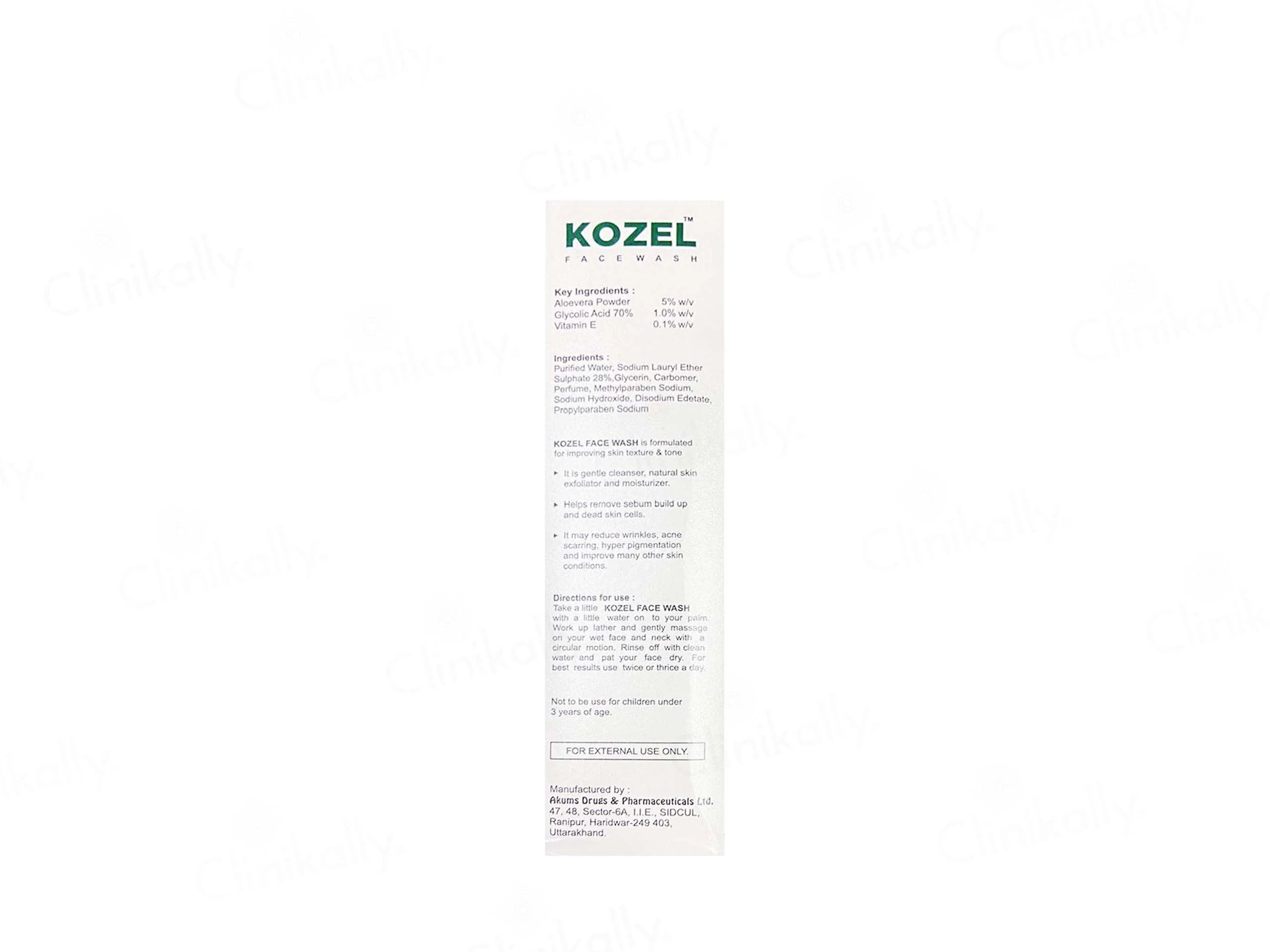 Kozel Skin Rejuvenating Face Wash Gel - Image 2