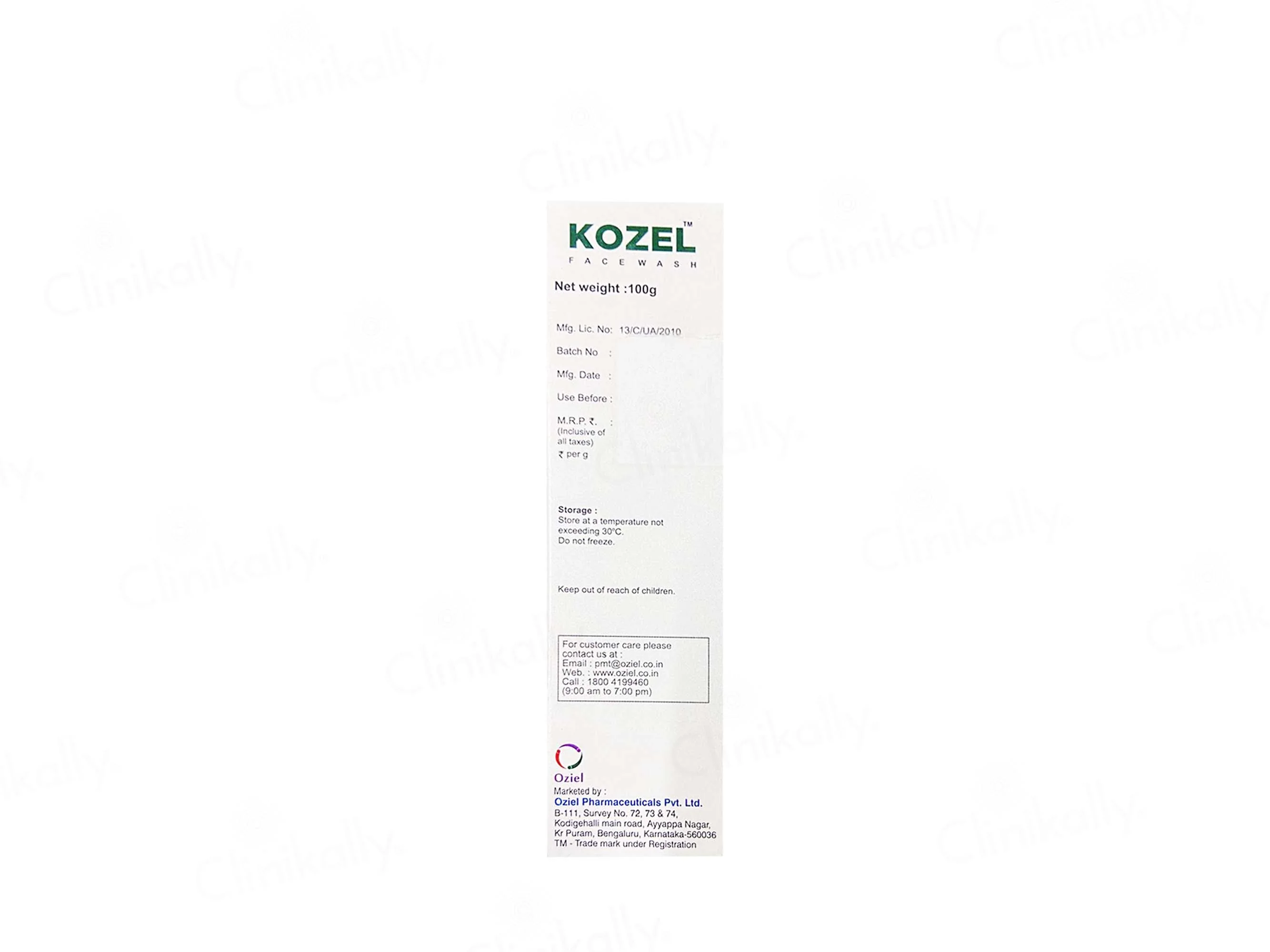 Kozel Skin Rejuvenating Face Wash Gel - Image 3