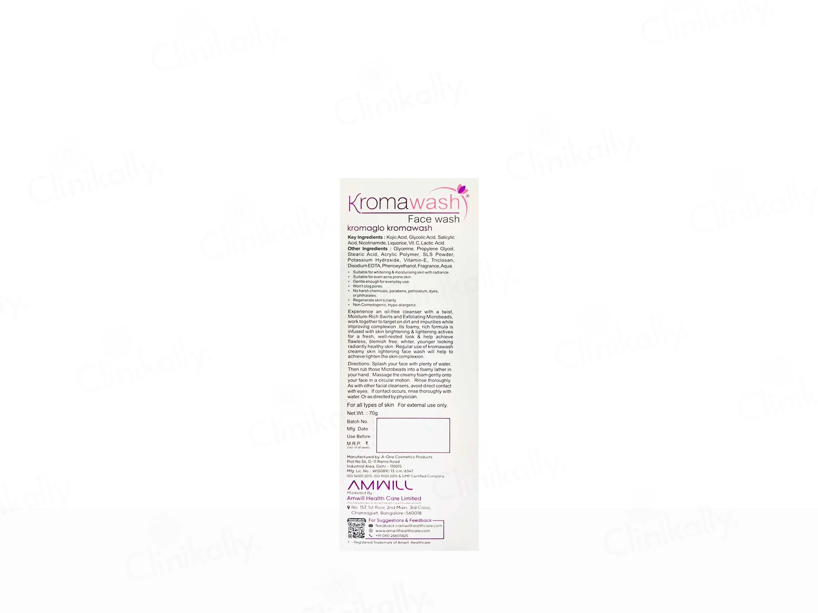 Kromaglo Kromawash Face Wash - Image 3