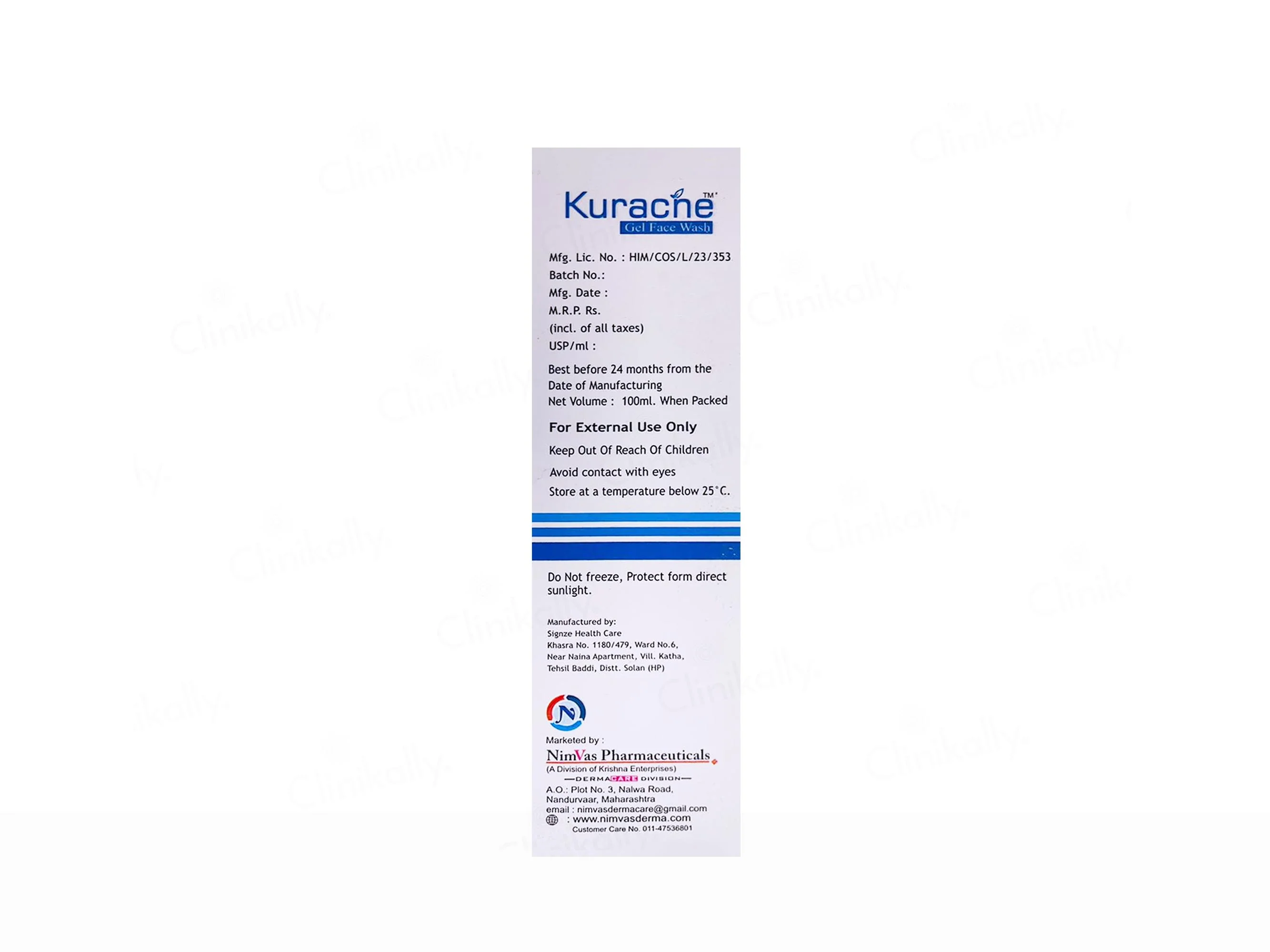 Kuracne Gel Face Wash - Image 3