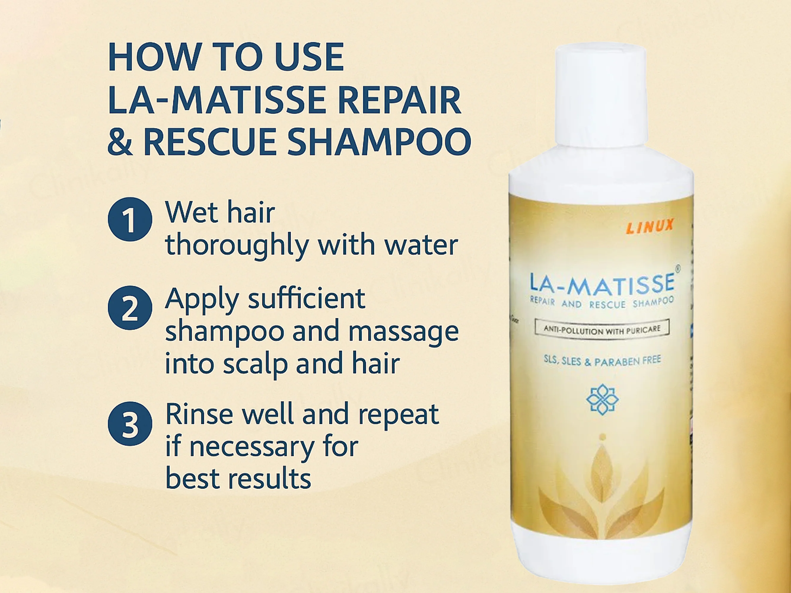 La-Matisse Repair & Rescue Shampoo - Image 3