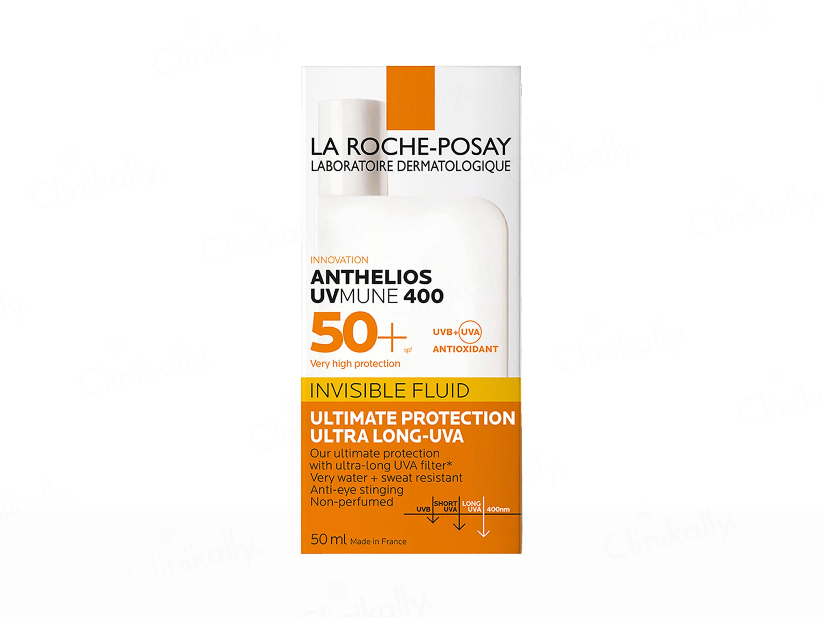 La Roche-Posay Anthelios UVMune 400 Invisible Fluid Sunscreen SPF 50+ PA++++ - Image 11