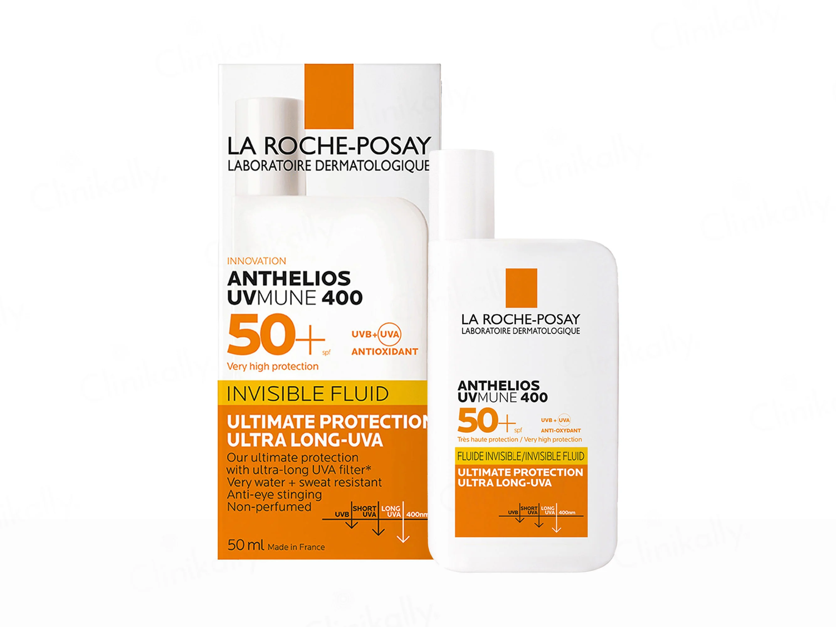 La Roche-Posay Anthelios UVMune 400 Invisible Fluid Sunscreen SPF 50+ PA++++ - Image 7