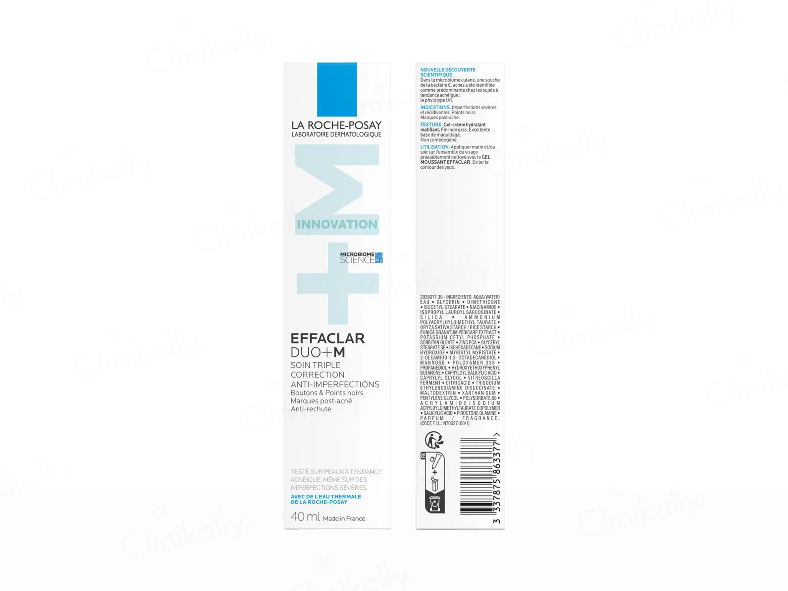 La Roche-Posay Effaclar Duo+M Anti-Imperfections Triple Corrective Care Moisturiser - Image 11