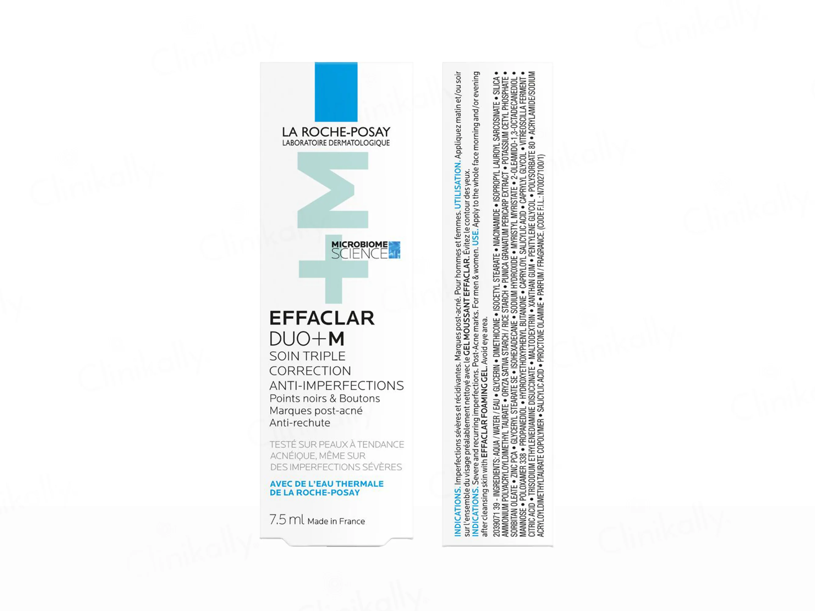 La Roche-Posay Effaclar Duo+M Anti-Imperfections Triple Corrective Care Moisturiser - Image 3