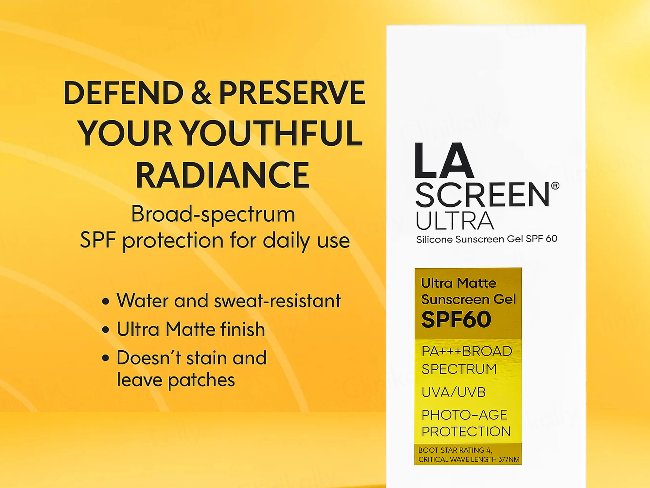La Screen Ultra Silicone Sunscreen Gel SPF 60 PA+++ - Image 5