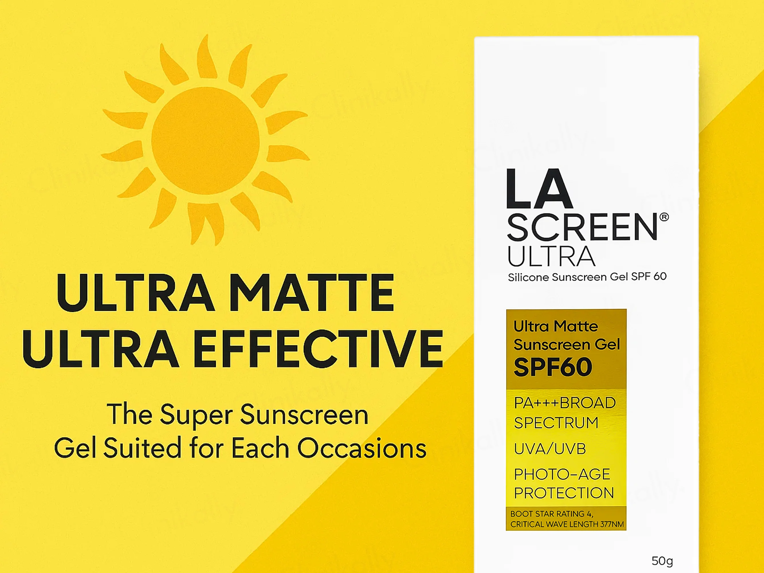 La Screen Ultra Silicone Sunscreen Gel SPF 60 PA+++ - Image 6