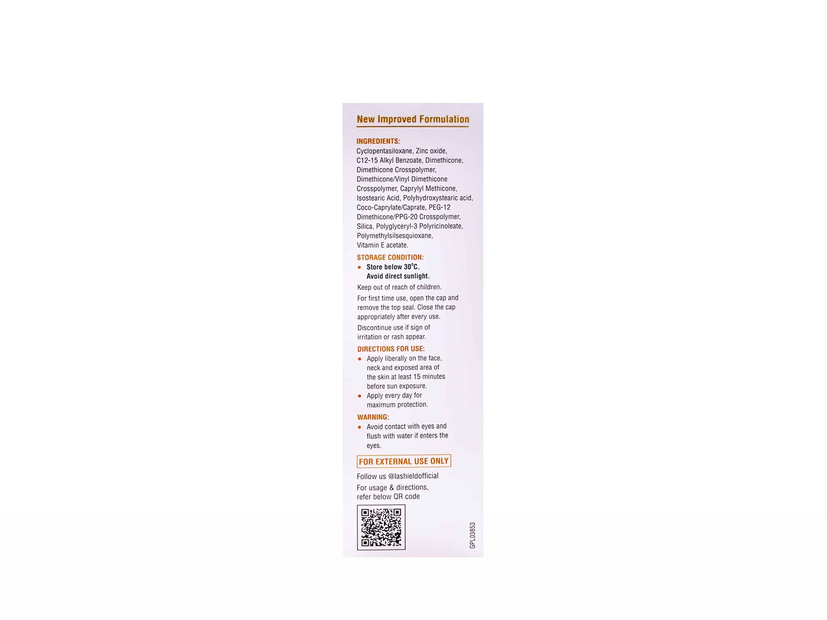 La Shield Fisico Matte Sunscreen Gel SPF 50+ PA+++ - Image 4