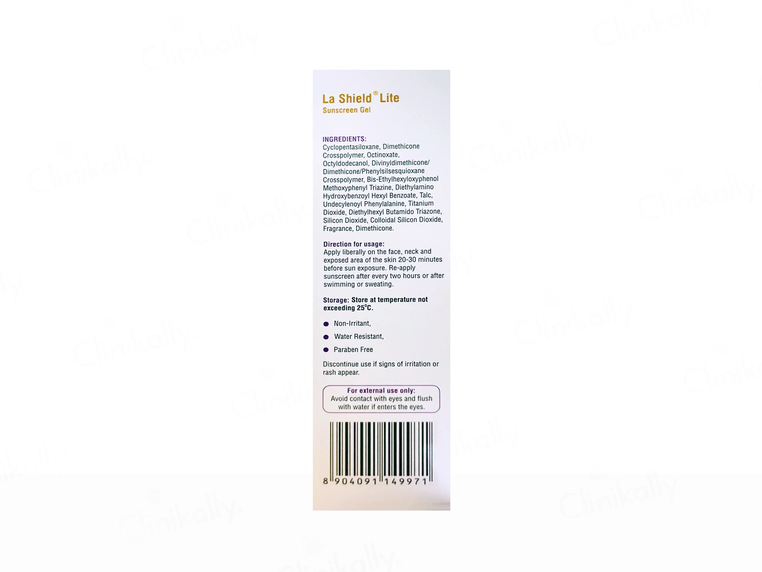 La Shield Lite Sunscreen Gel SPF 50+ PA+++ - Image 4