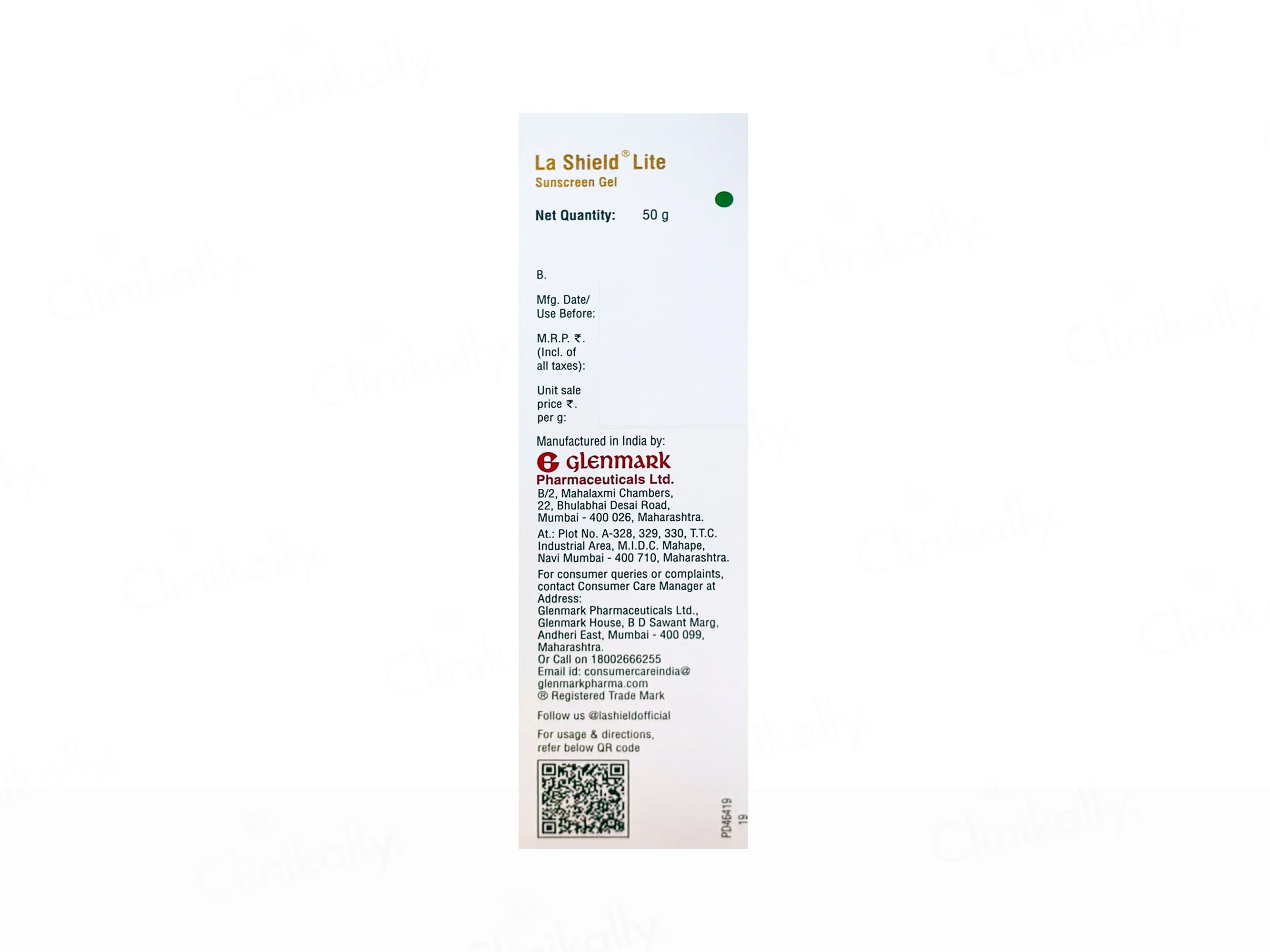 La Shield Lite Sunscreen Gel SPF 50+ PA+++ - Image 5