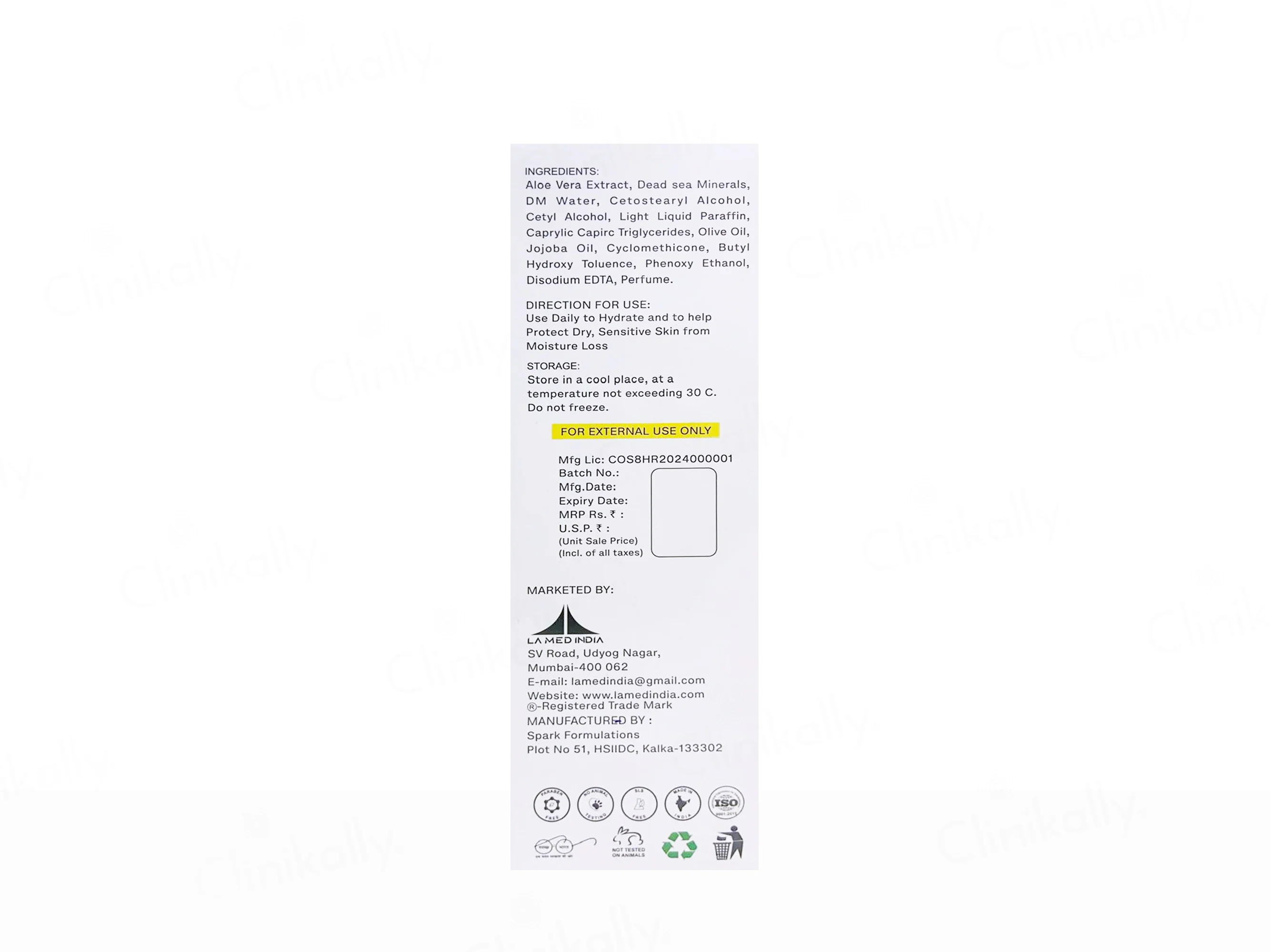 La Skin Rehydrating Lotion - Image 3