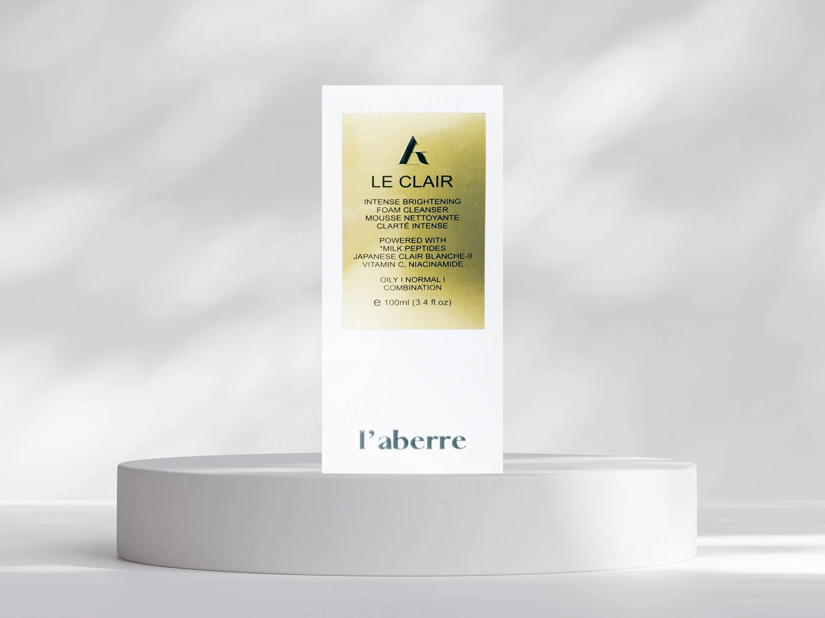 L'aberre Le Clair Intense Brightening Foam Cleanser - Image 3