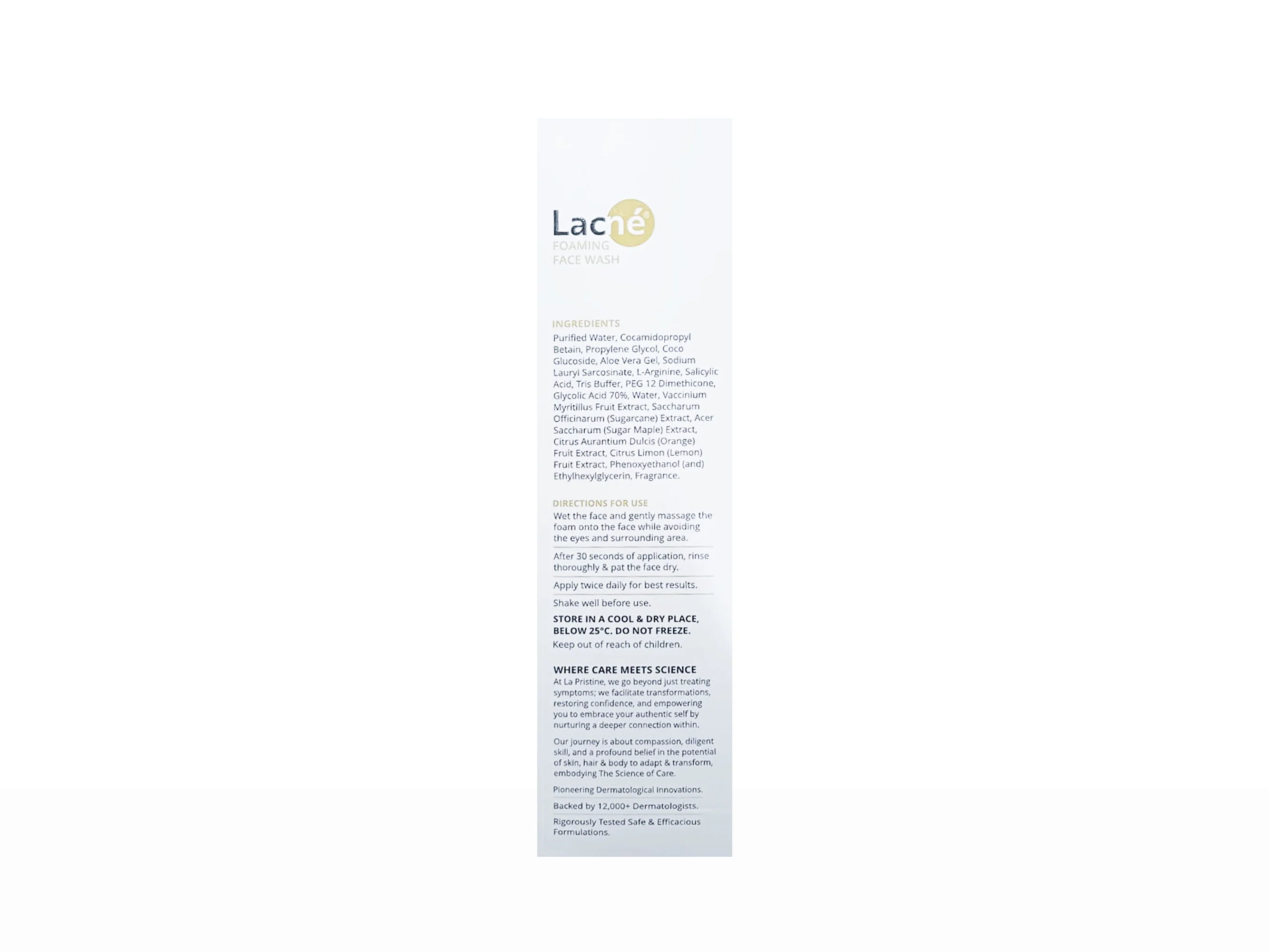 Lacne Foaming Face Wash - Image 4