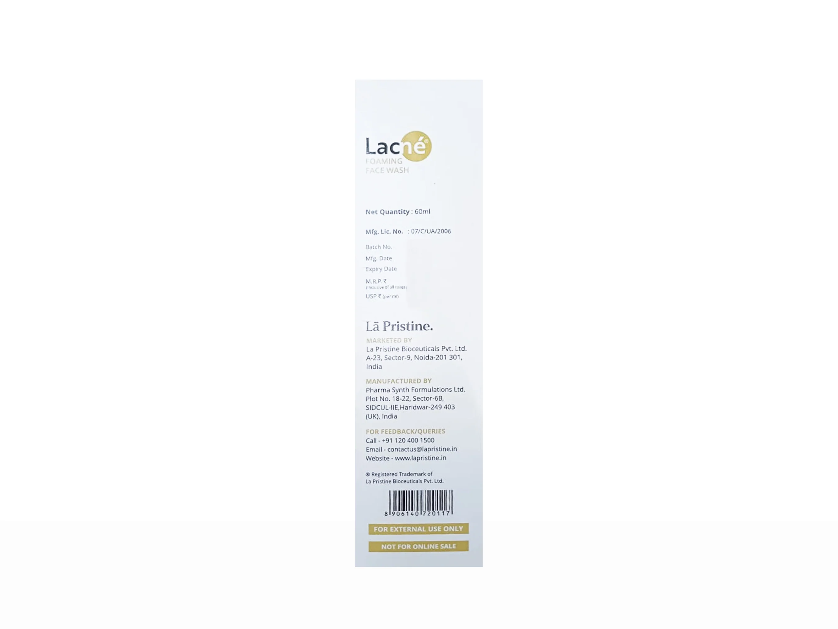 Lacne Foaming Face Wash - Image 5