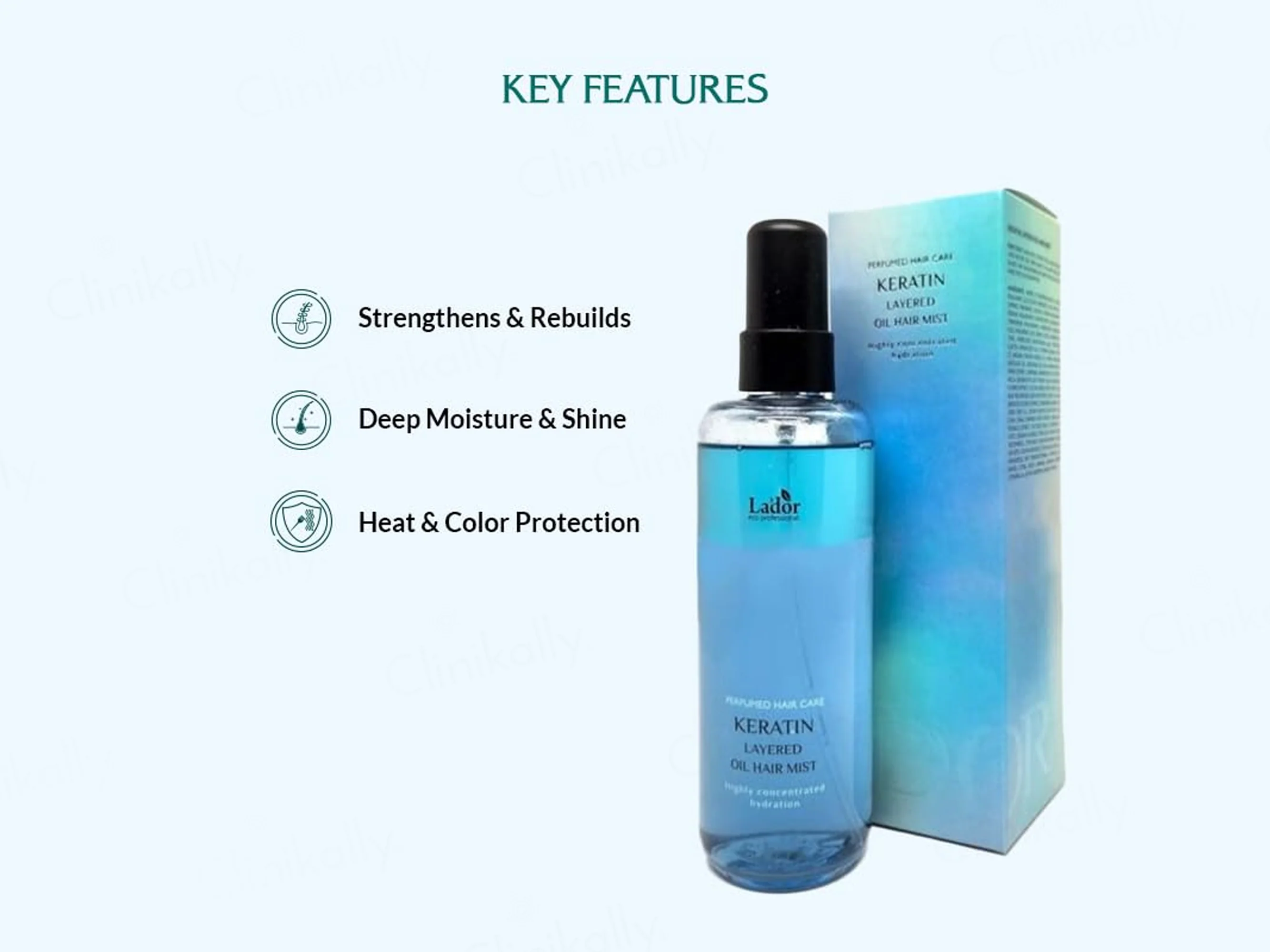 Lador Keratin Layered Oil Hair Mist - Image 3