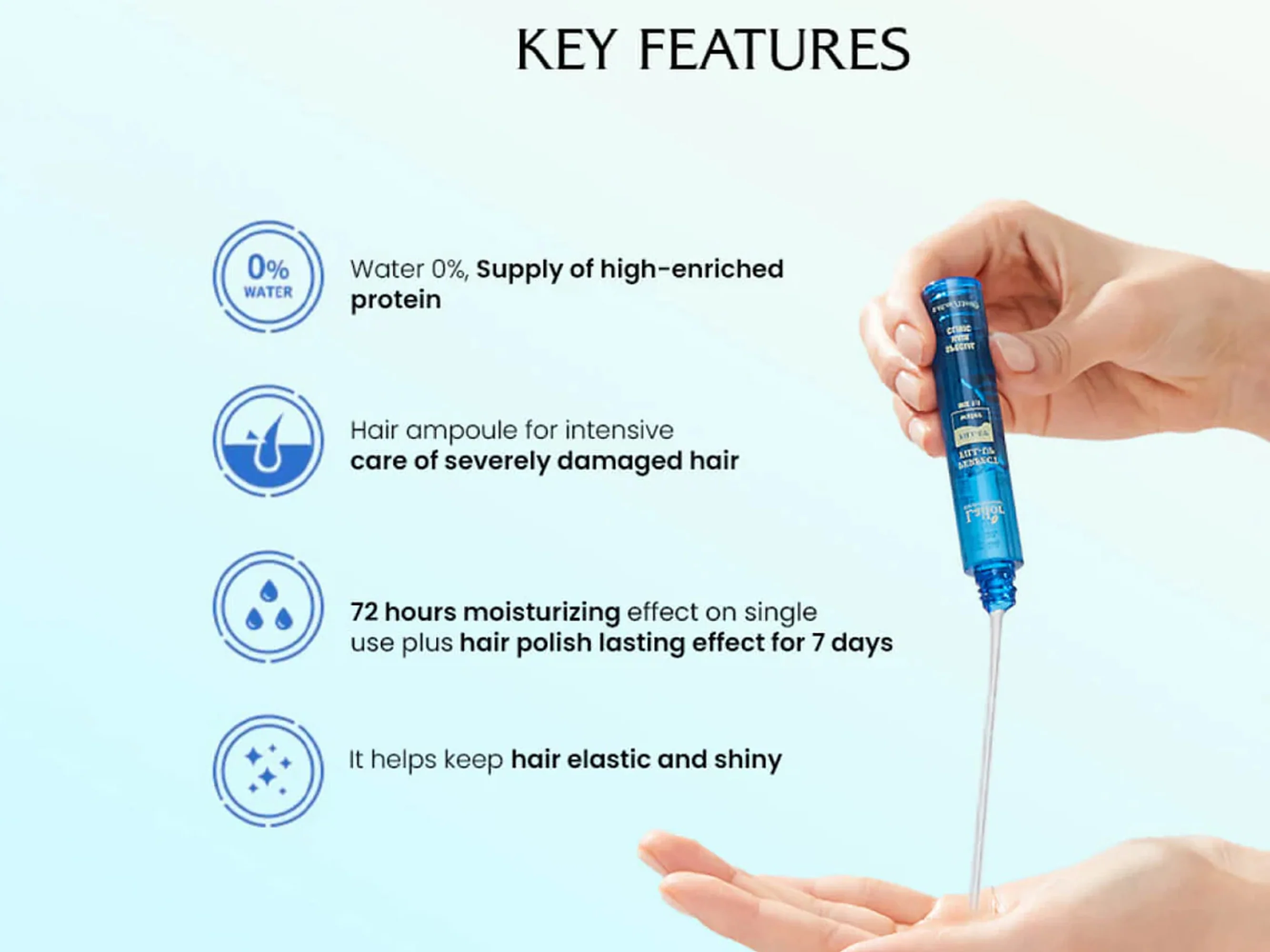 Lador Perfect Fill-Up Water Hair Ampoule - Image 3