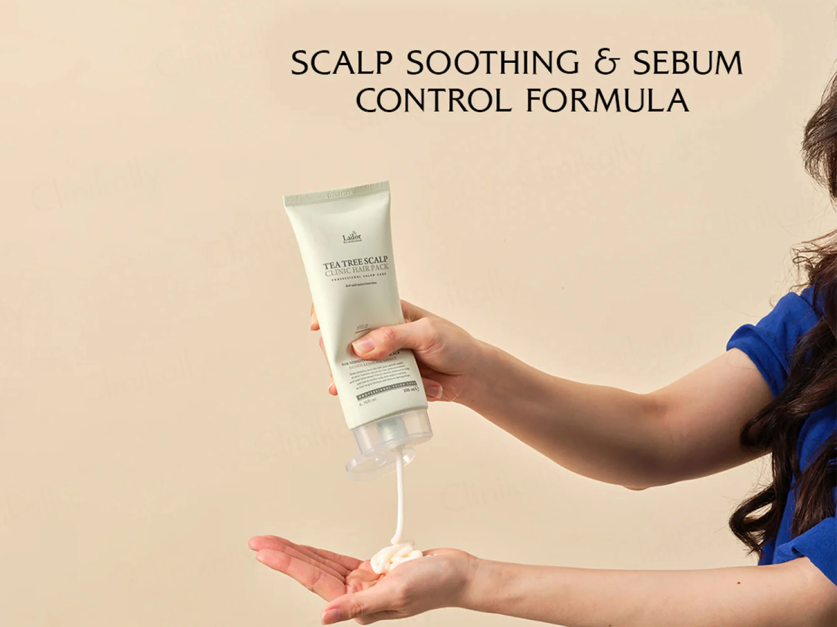 Lador Tea Tree Scalp Clinic Hair Cleansing Pack For Sensitive & Itchy Scalp - Image 2