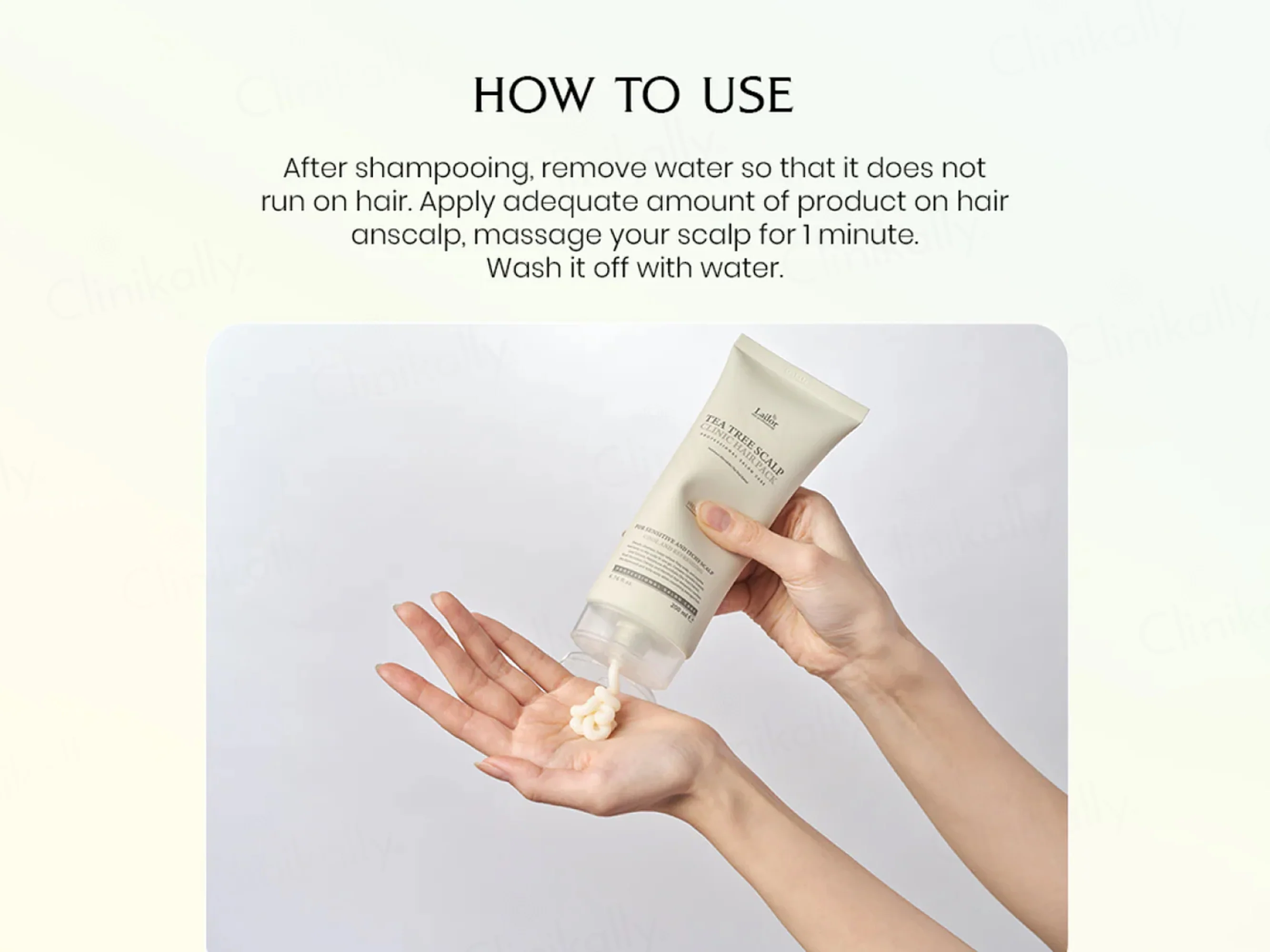 Lador Tea Tree Scalp Clinic Hair Cleansing Pack For Sensitive & Itchy Scalp - Image 4