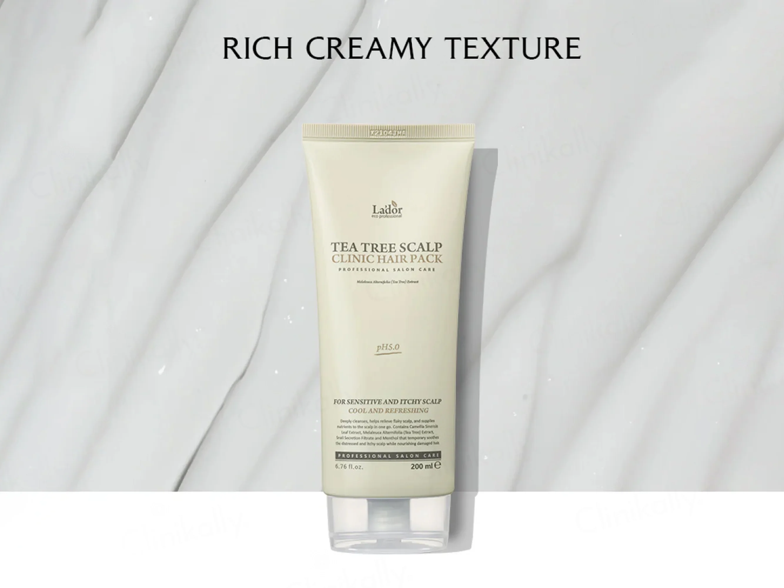 Lador Tea Tree Scalp Clinic Hair Cleansing Pack For Sensitive & Itchy Scalp - Image 5