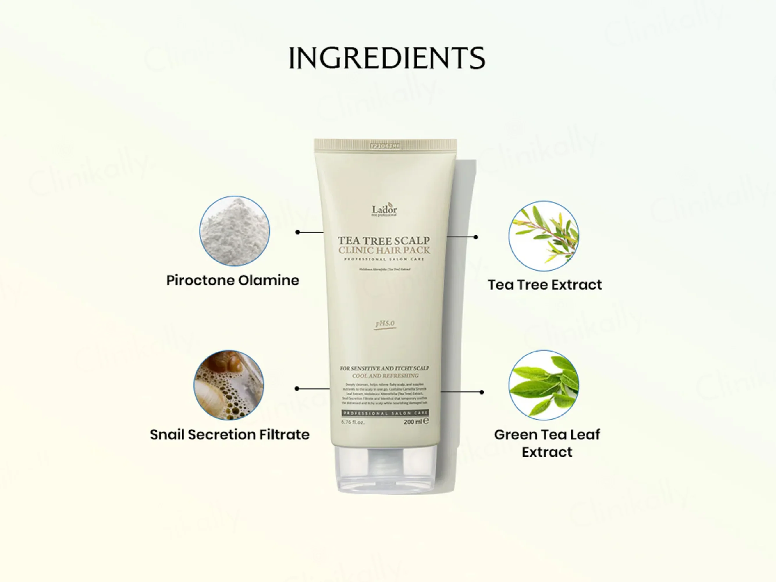 Lador Tea Tree Scalp Clinic Hair Cleansing Pack For Sensitive & Itchy Scalp - Image 6