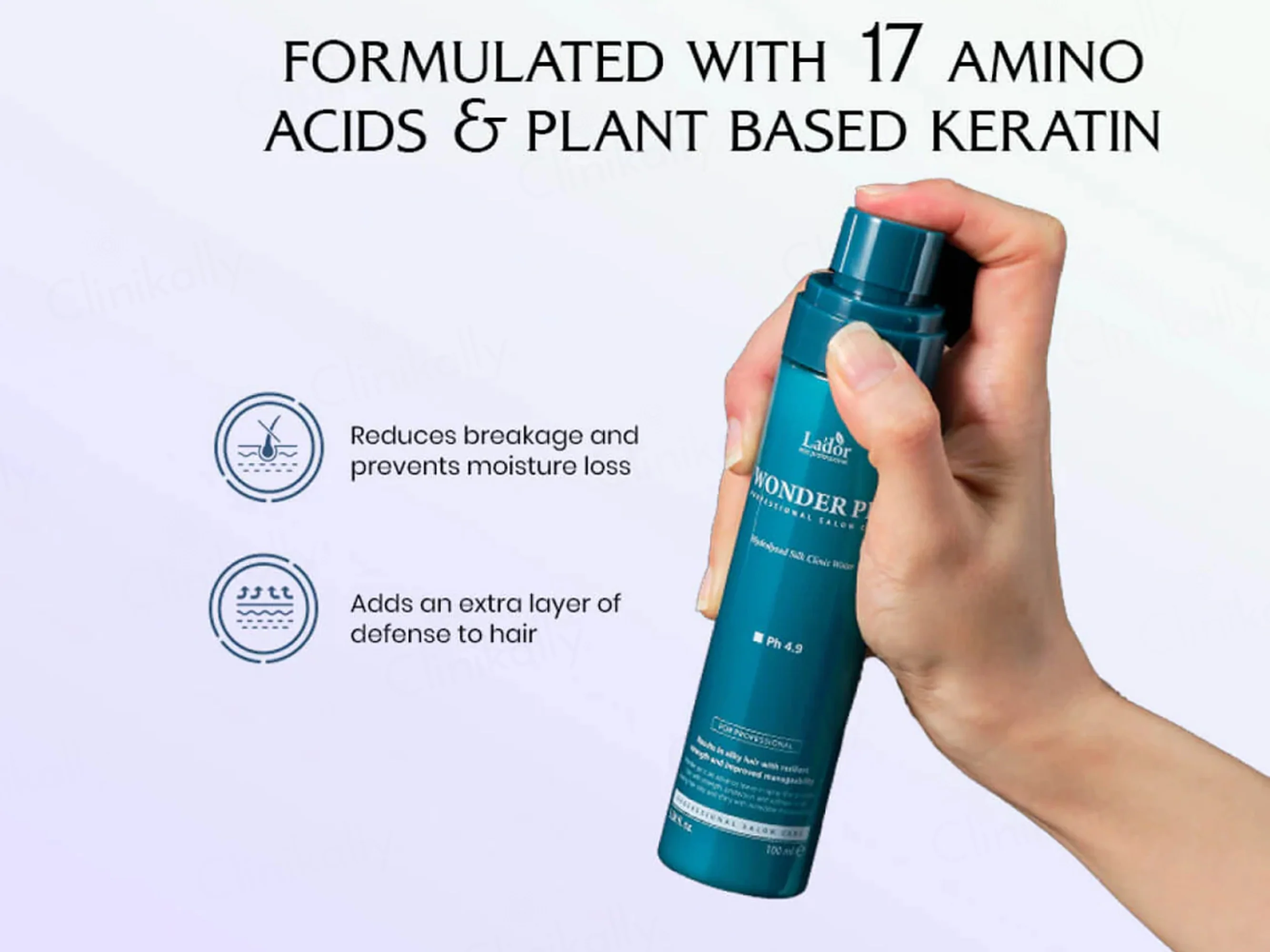 Lador Thermal Heat Protection Hair Spray - Image 3